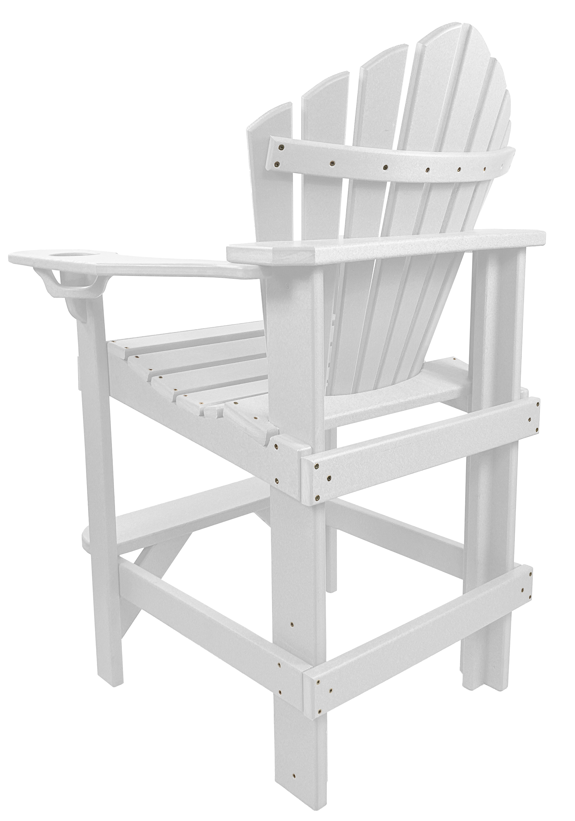 Set of 6 - Bridgewater Counter Chairs With Built In Cupholders