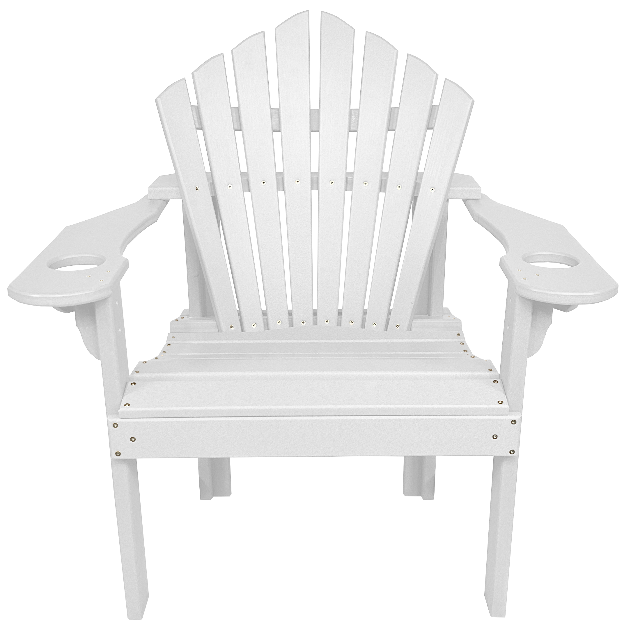 7-Piece 60”rd. Bridgewater Dining Set With Built In Cupholders
