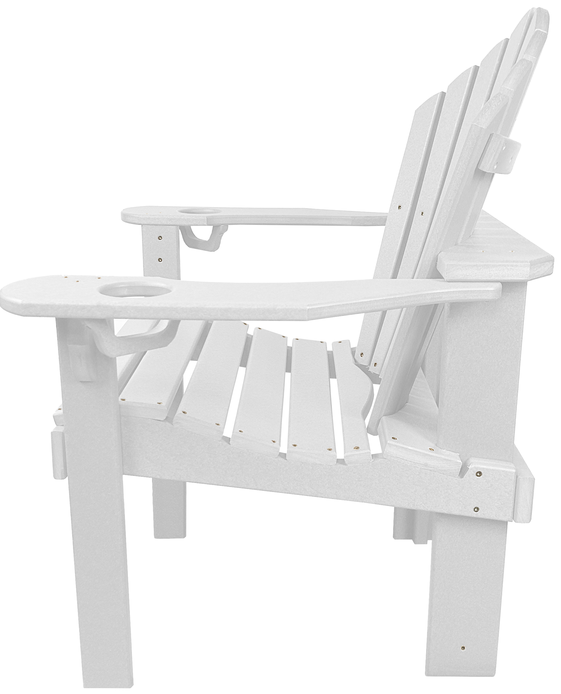 7-Piece 60”rd. Bridgewater Dining Set With Built In Cupholders