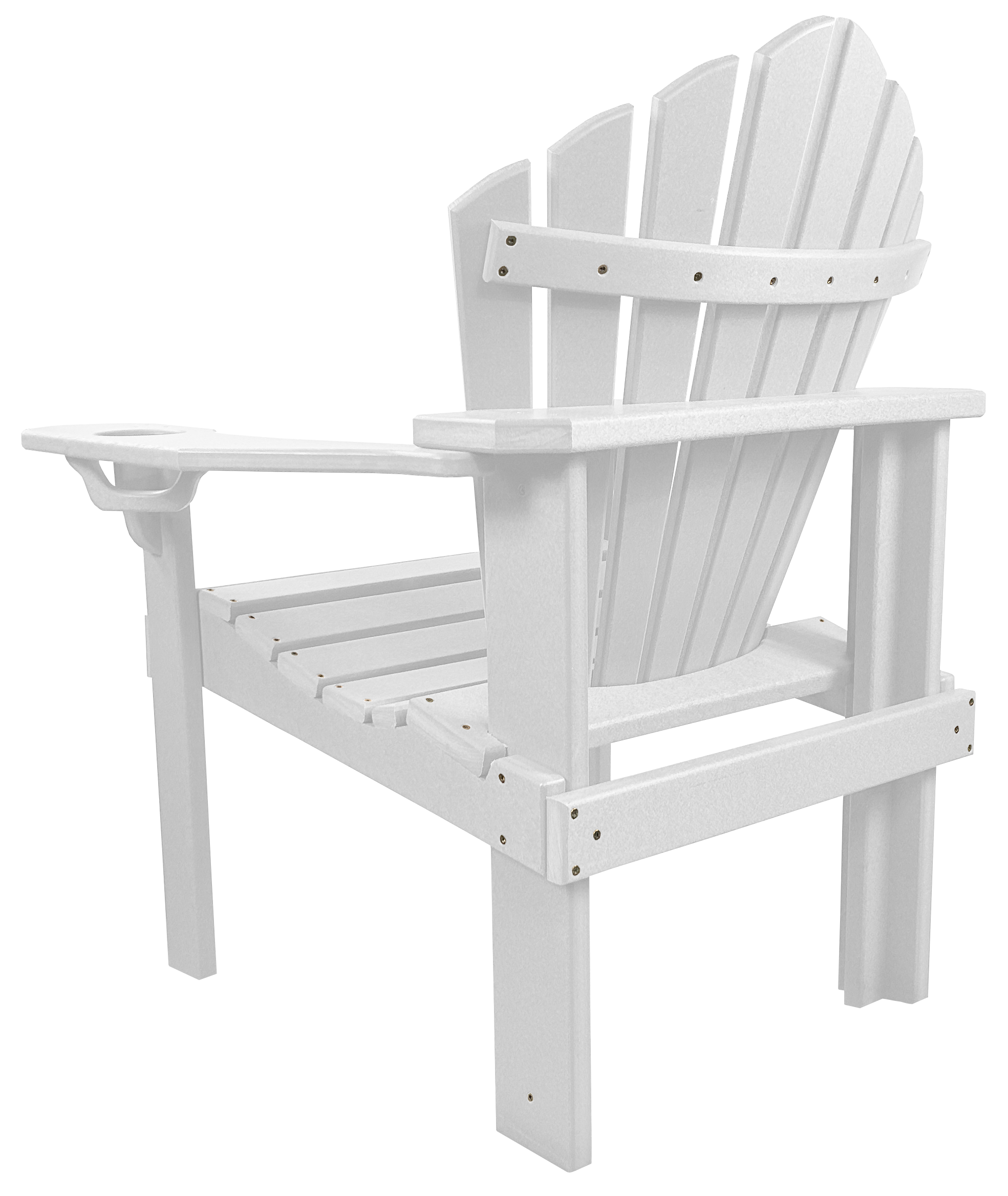 7-Piece 60”rd. Bridgewater Dining Set With Built In Cupholders
