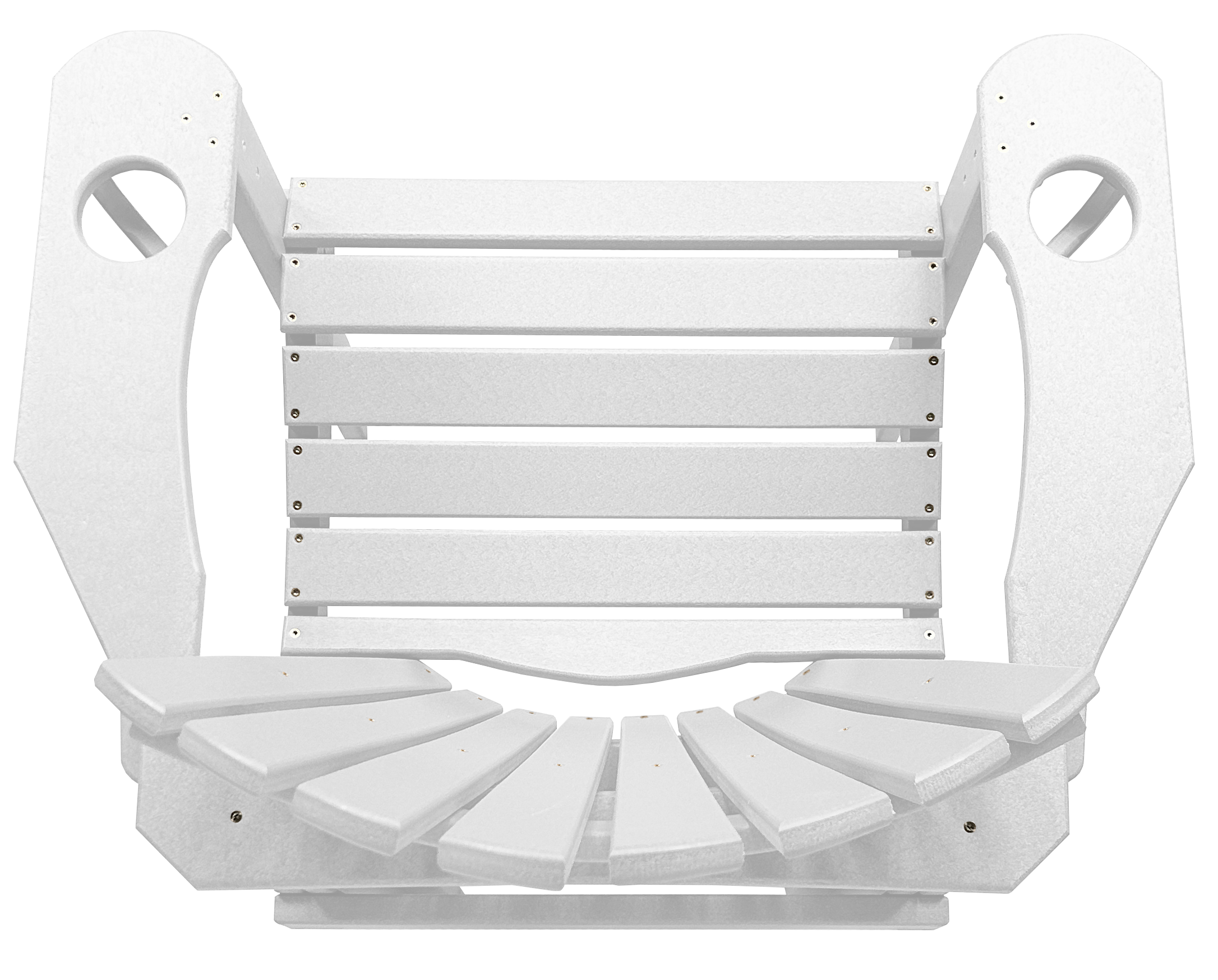 7-Piece 60”rd. Bridgewater Dining Set With Built In Cupholders