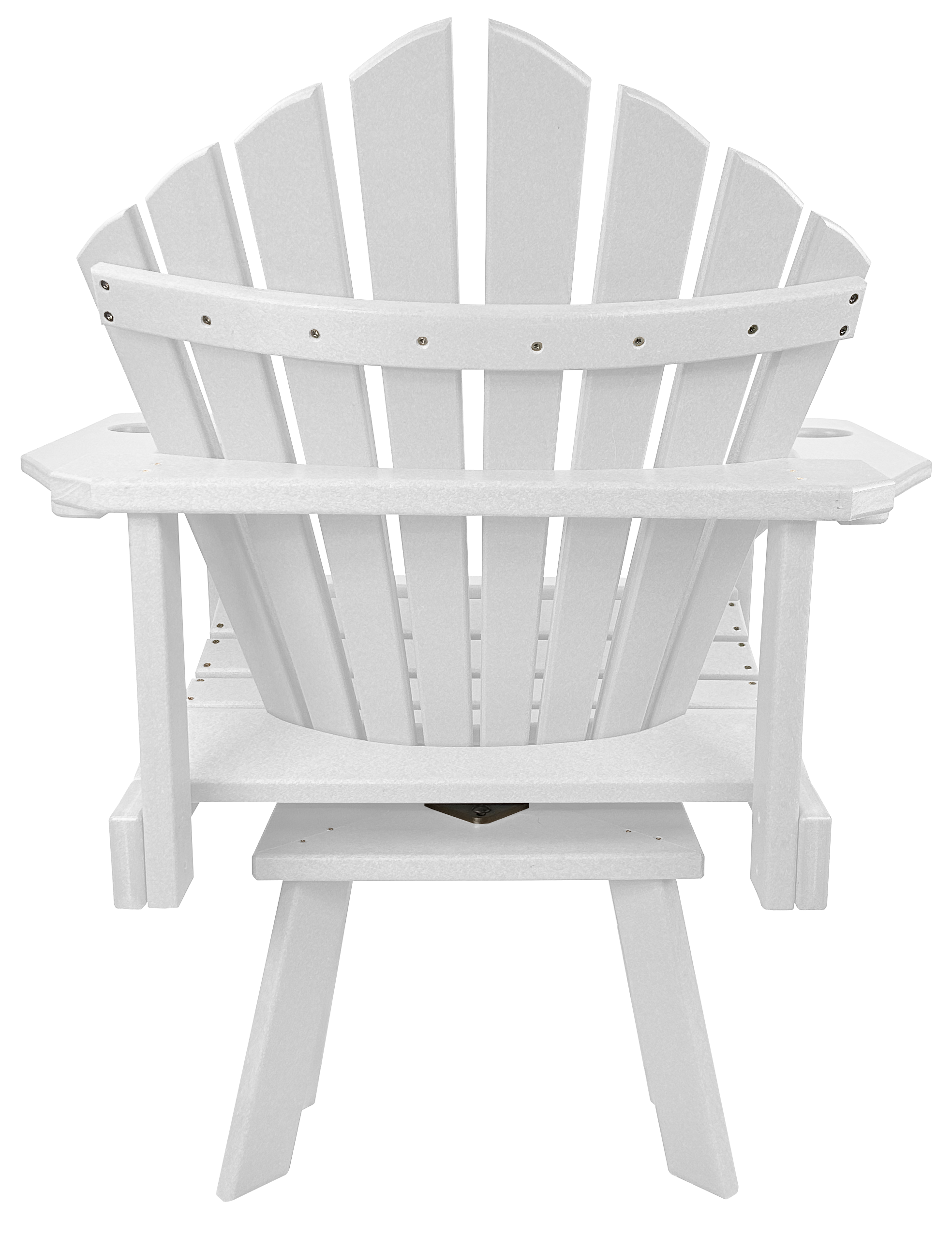 5-Piece 44”rd. Bridgewater Swivel Dining Set With Built In Cupholders