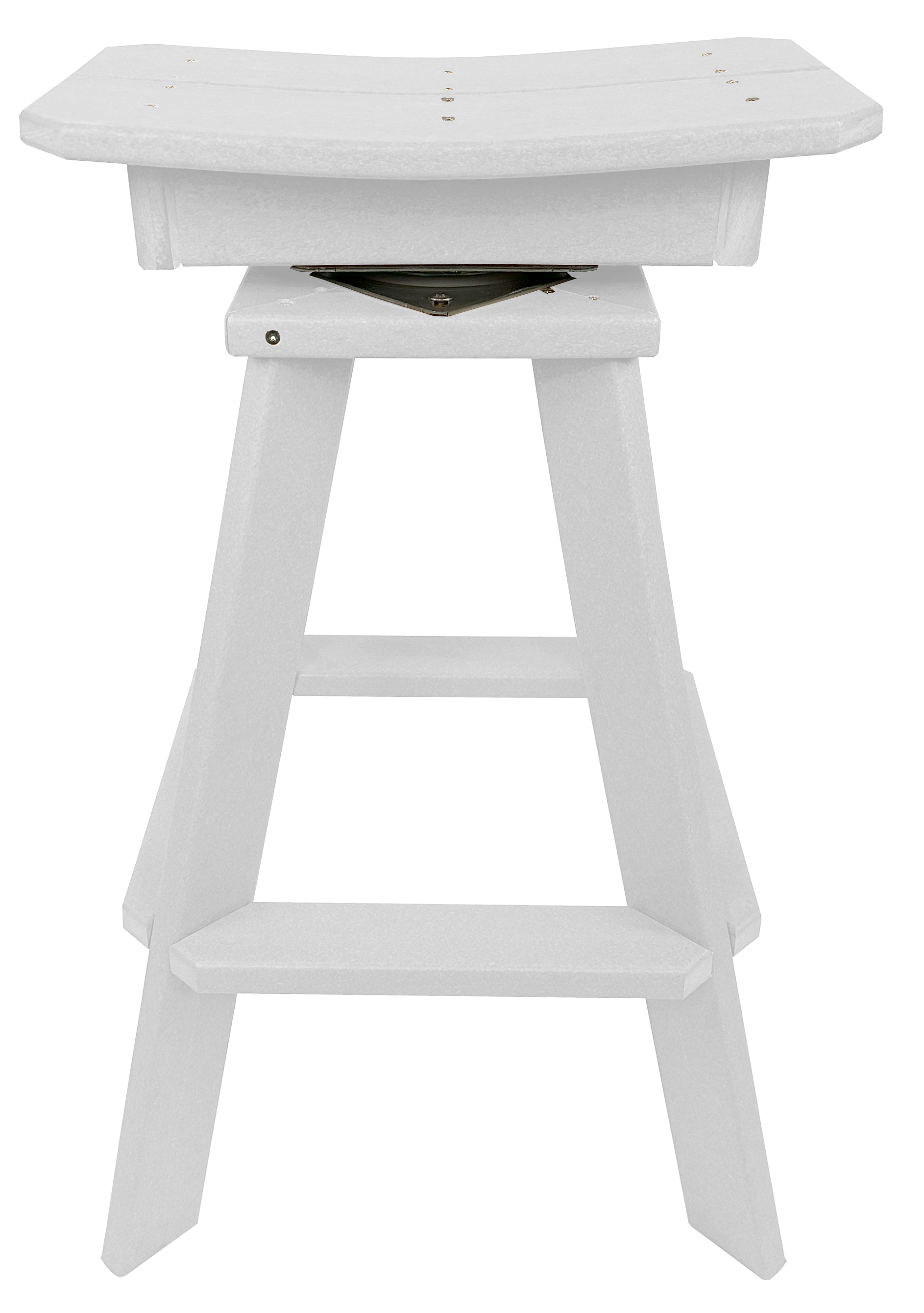 Set of 6 - Swivel Saddle Bar Stools