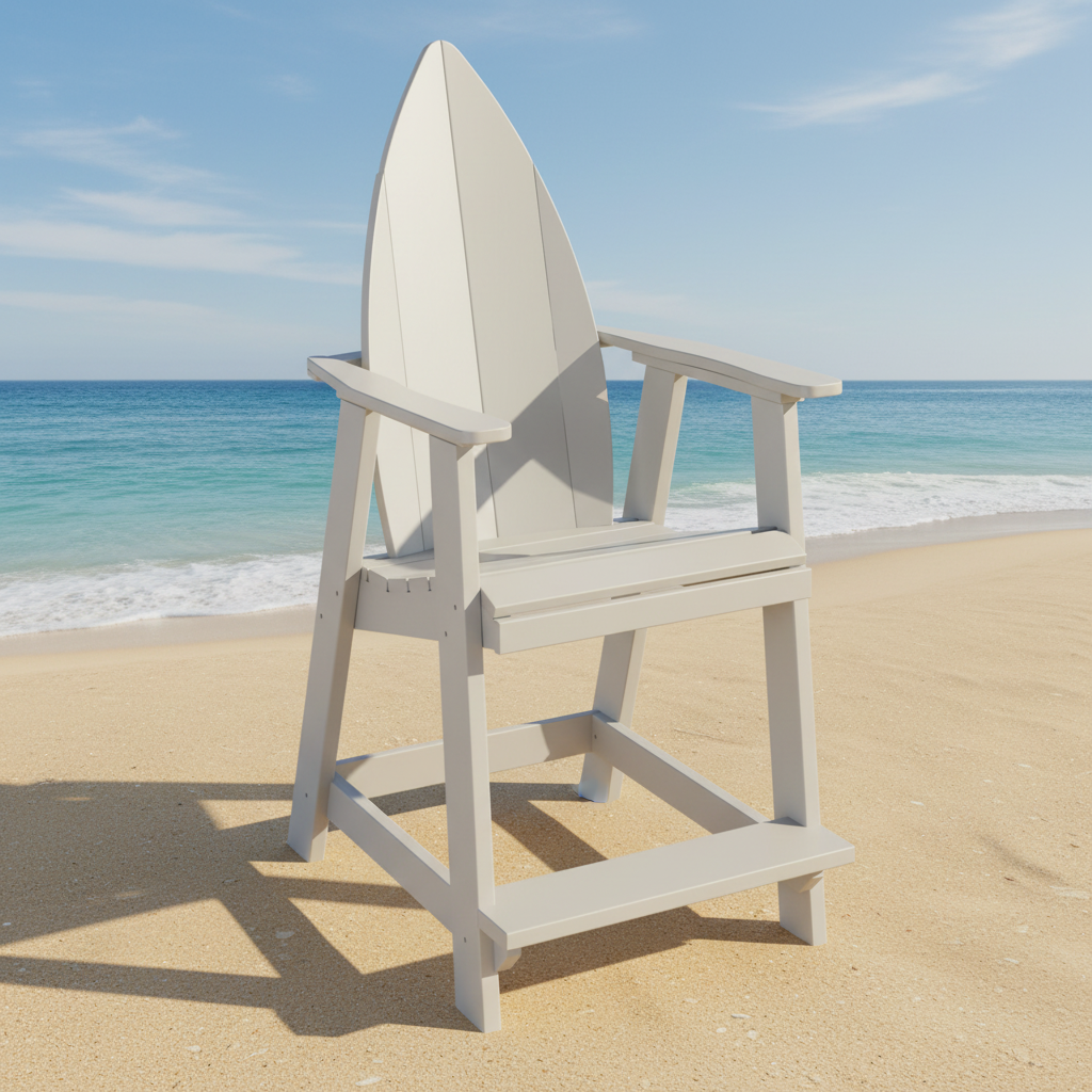 DuraWeather Poly SURFBOARD NOSE BALCONY CHAIR