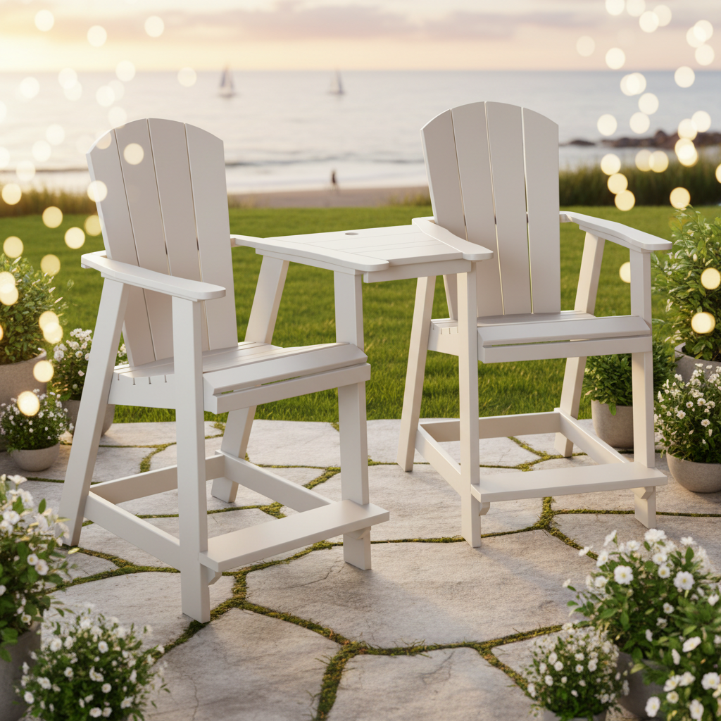 DuraWeather Poly TETE-A-TETE TABLE SET