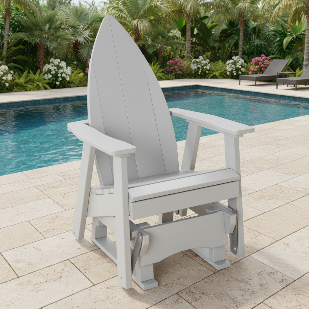 DuraWeather Poly SURFBOARD NOSE 2 GLIDER CHAIR