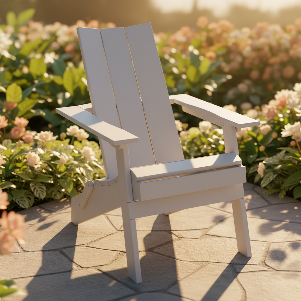 DuraWeather Poly MODERN FOLDING ADIRONDACK