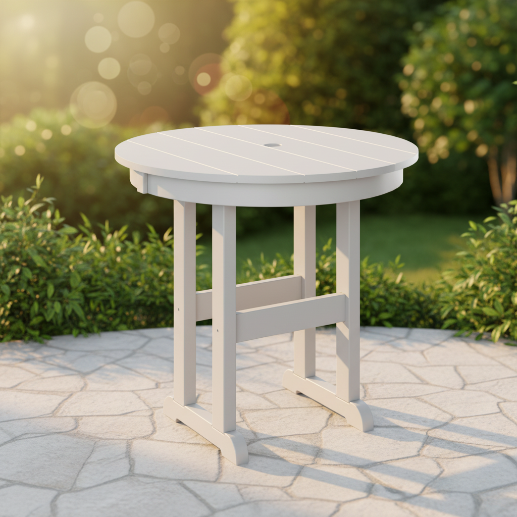 DuraWeather Poly 33" ROUND TABLE