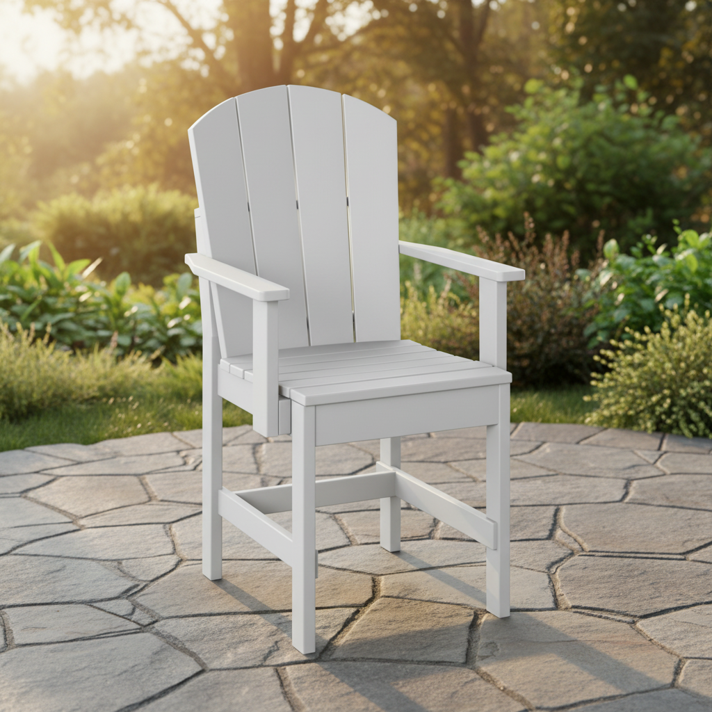 DuraWeather Poly FANBACK DINING CHAIR