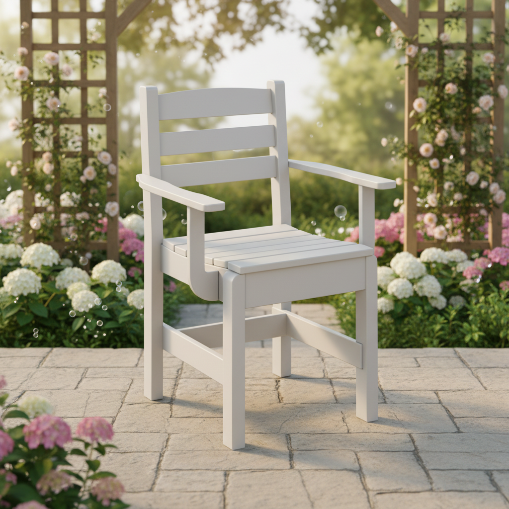 DuraWeather Poly DINING CAPTAIN CHAIR