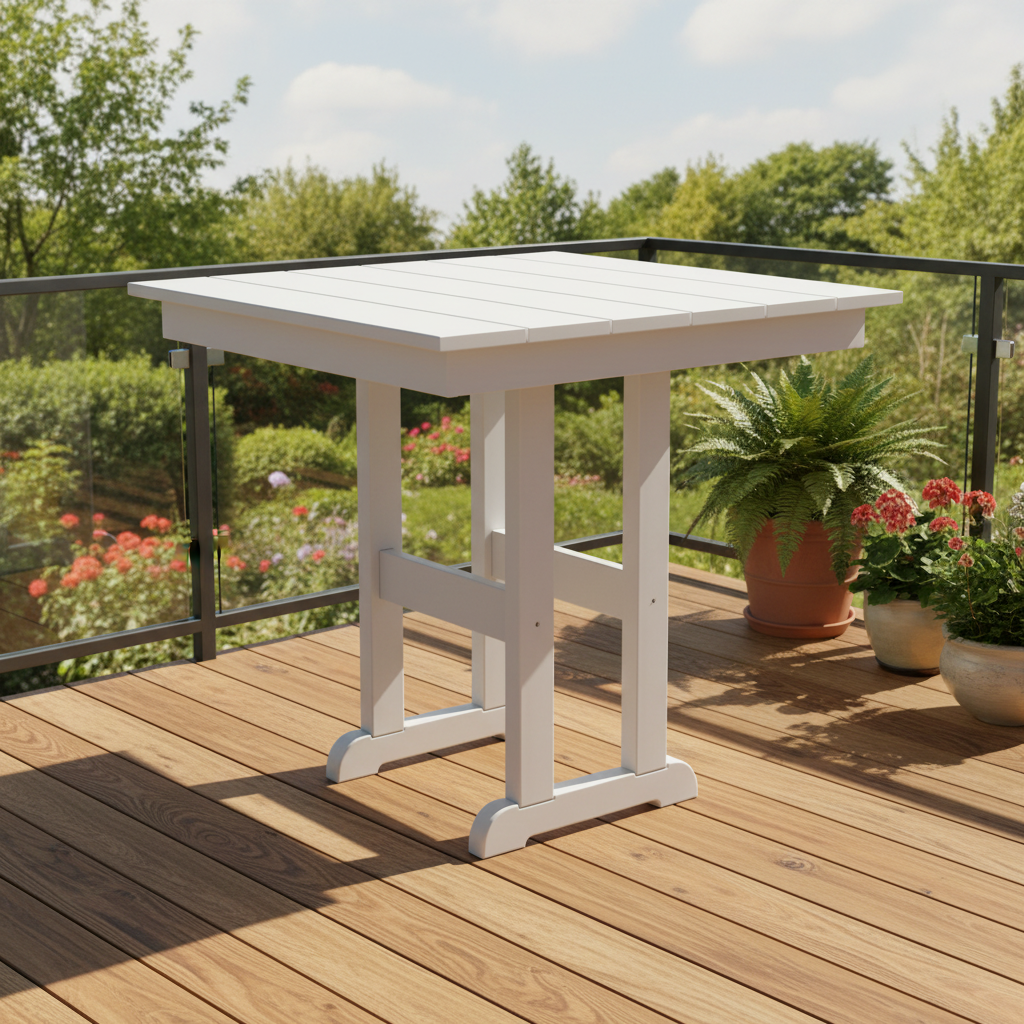 DuraWeather Poly 33 SQUARE TABLE