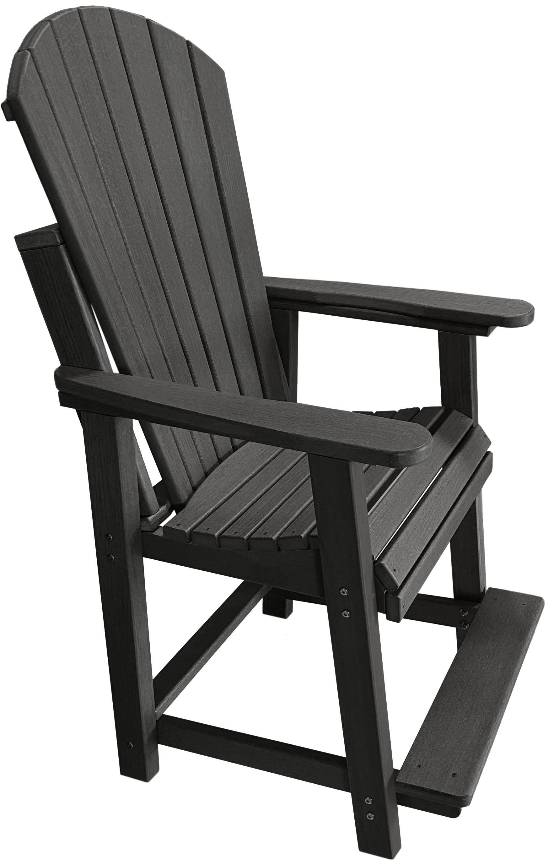 5-Piece Classic Adirondack Counter Height Dining Table Set