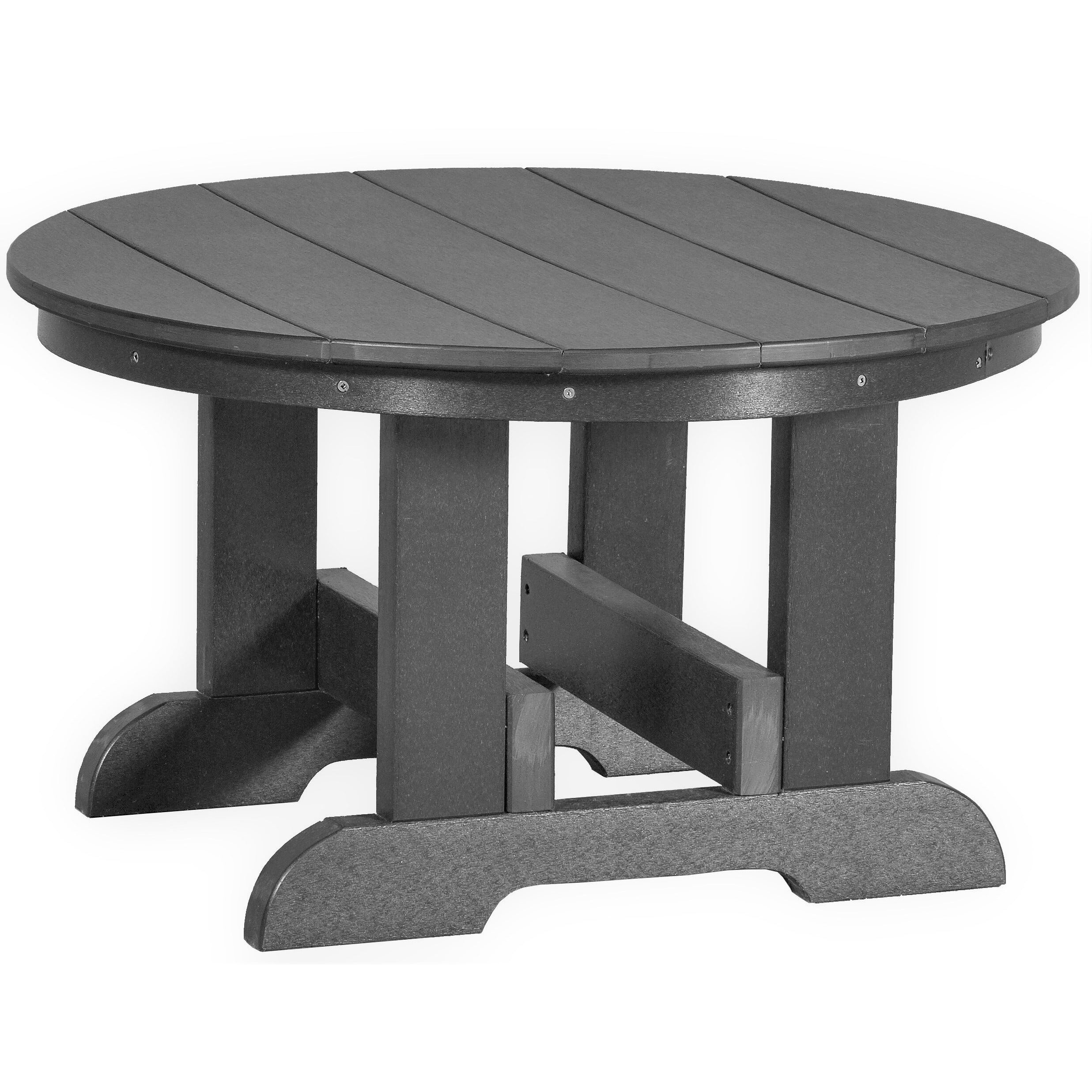 32"rd Round Coffee Chat Table Polywood Outdoor Patio Furniture