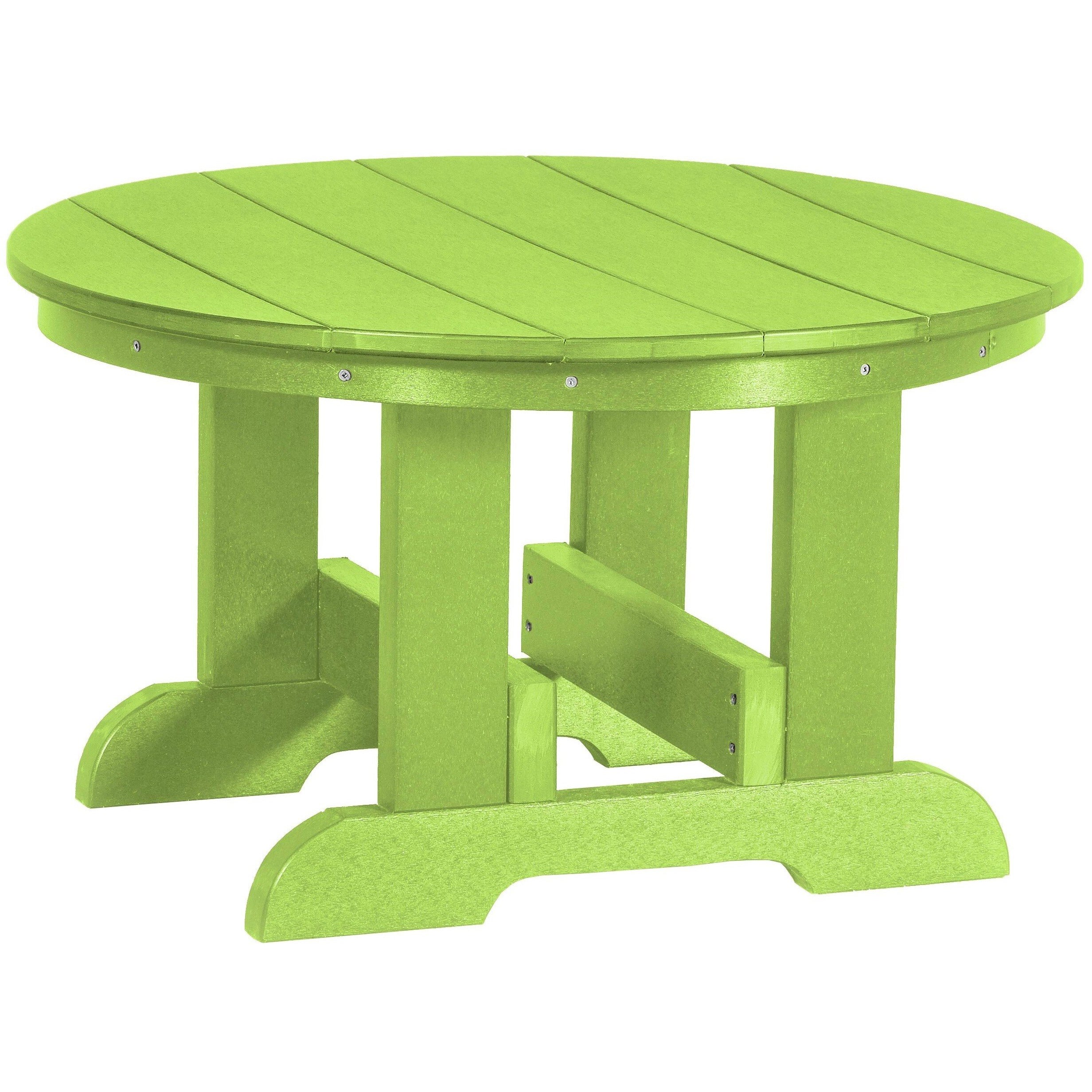 32"rd Round Coffee Chat Table Polywood Outdoor Patio Furniture