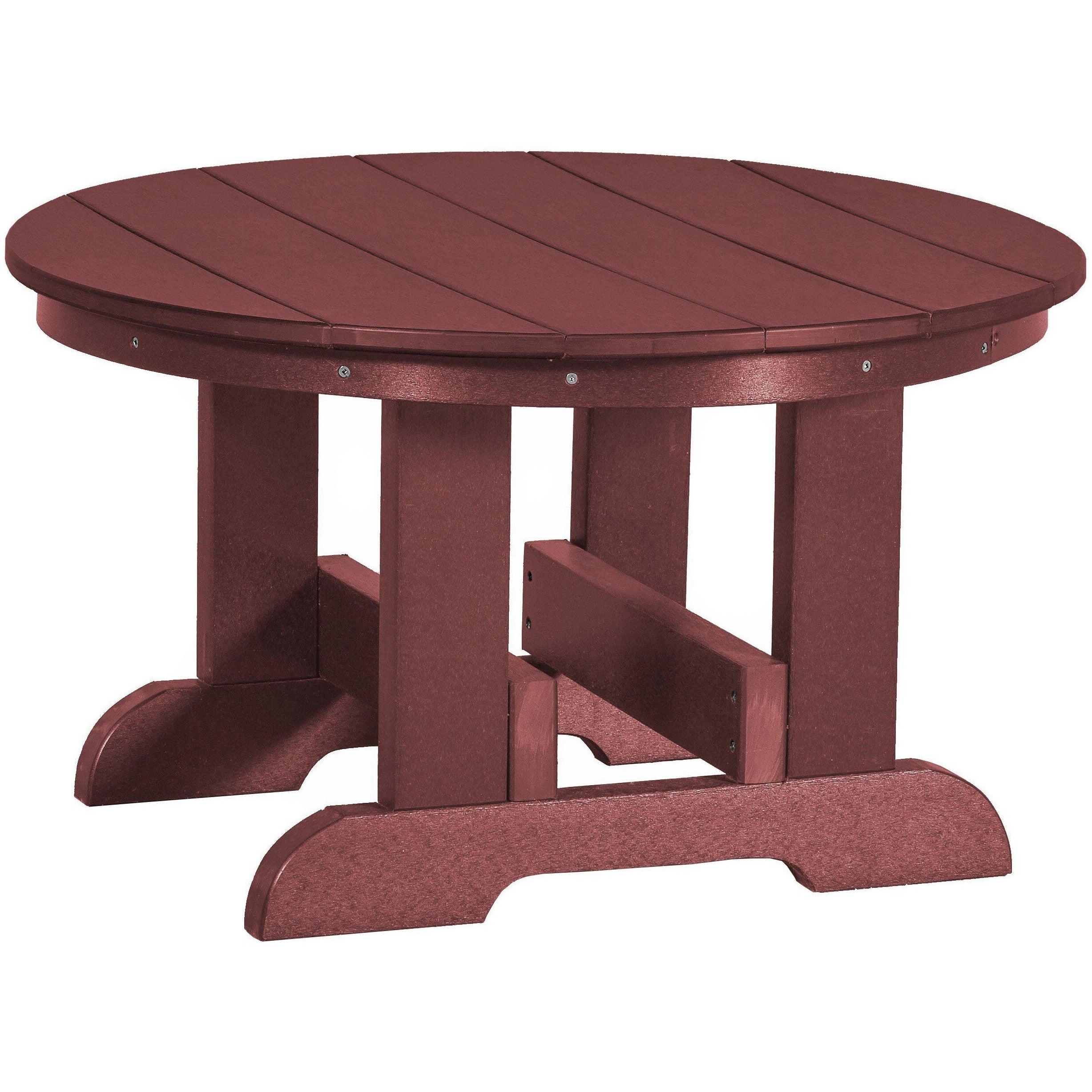 32"rd Round Coffee Chat Table Polywood Outdoor Patio Furniture