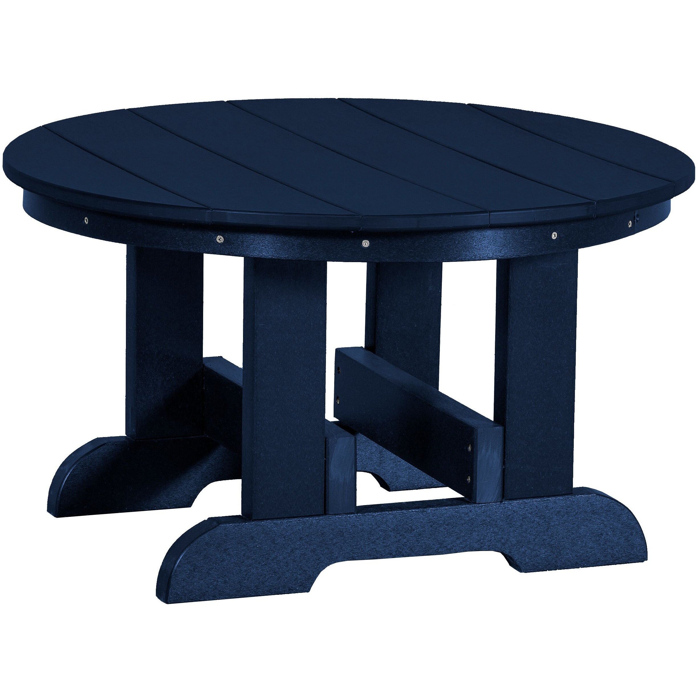 32"rd Round Coffee Chat Table Polywood Outdoor Patio Furniture