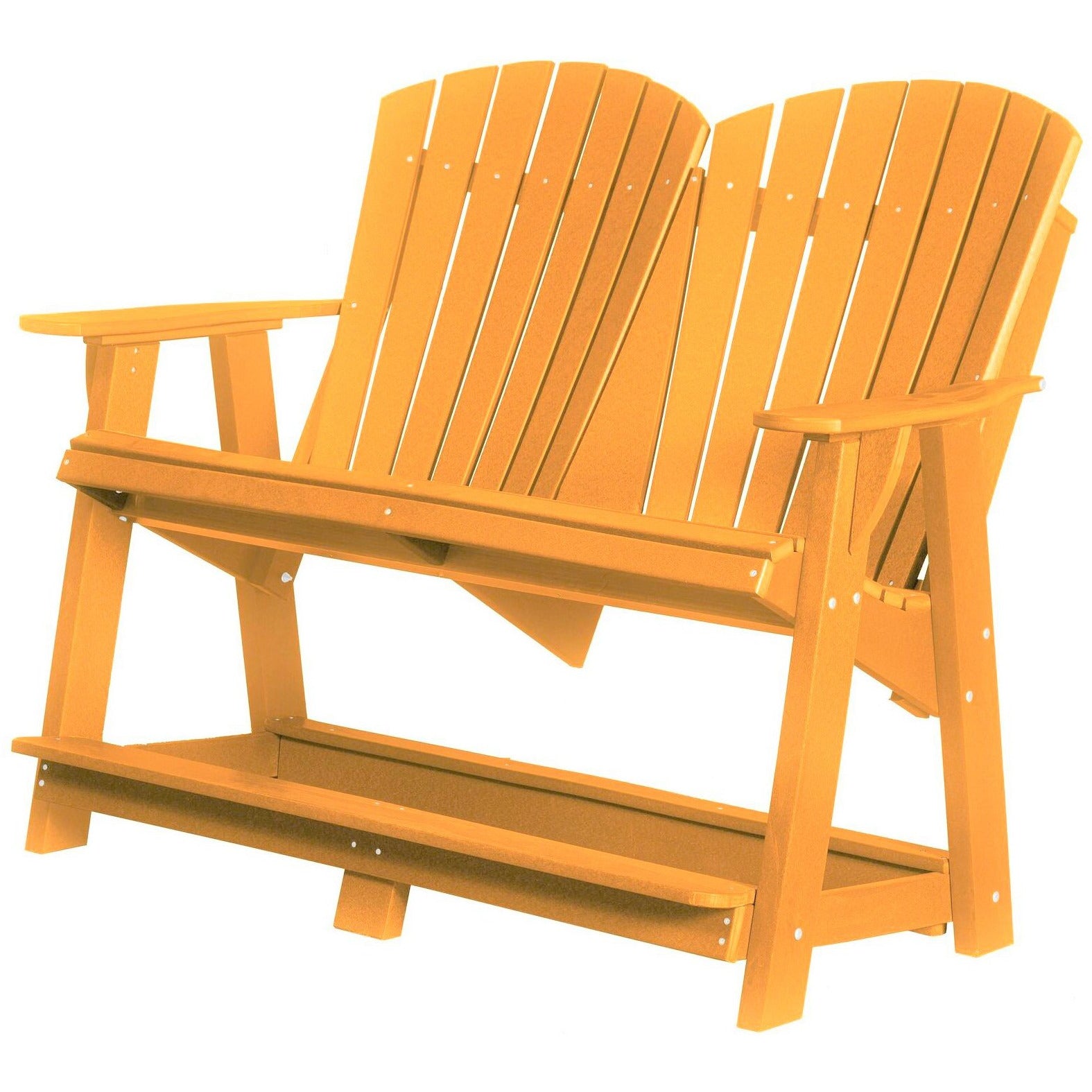 DURAWEATHER POLY® Richmond Adirondack Loveseat Bench Counter Height