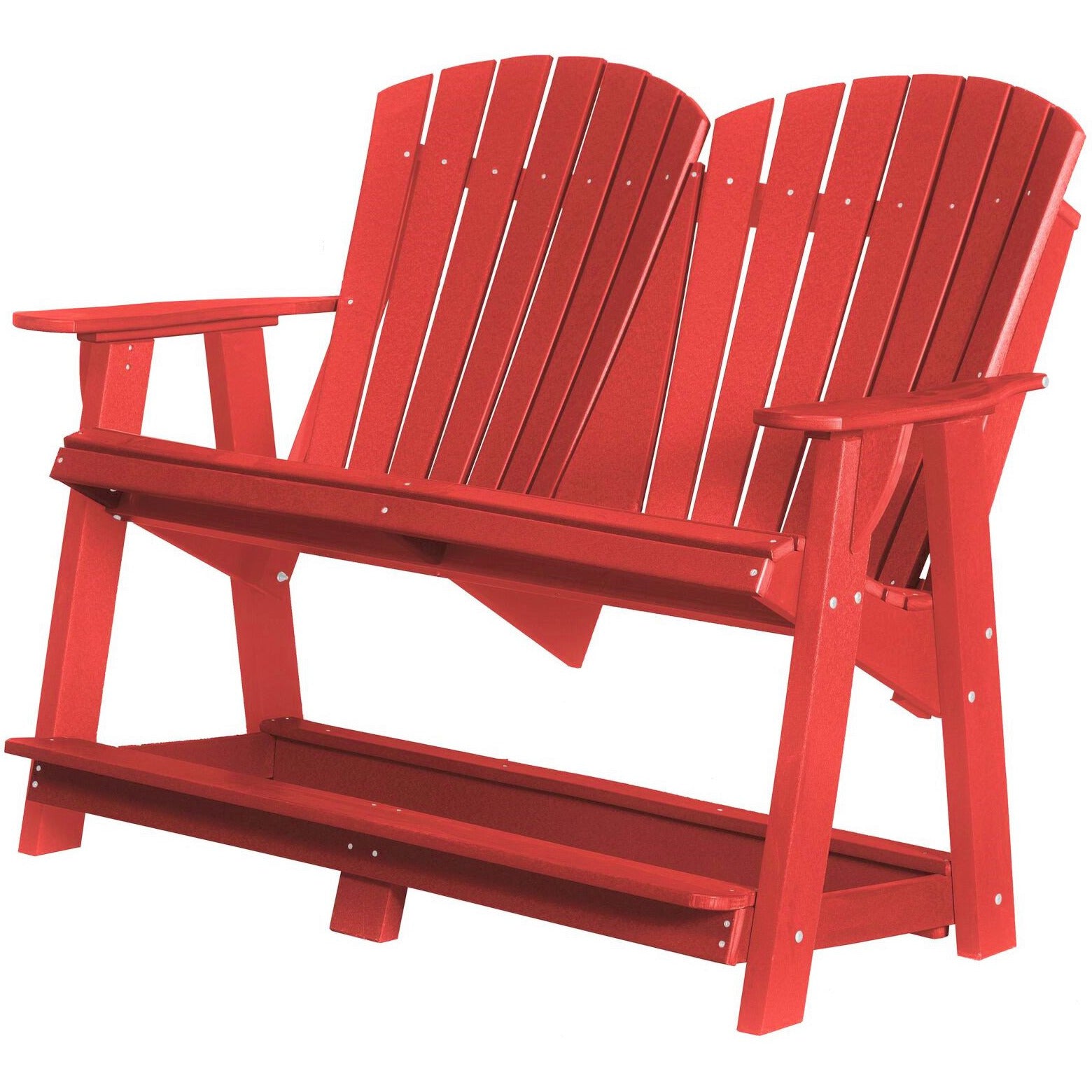 DURAWEATHER POLY® Richmond Adirondack Loveseat Bench Counter Height