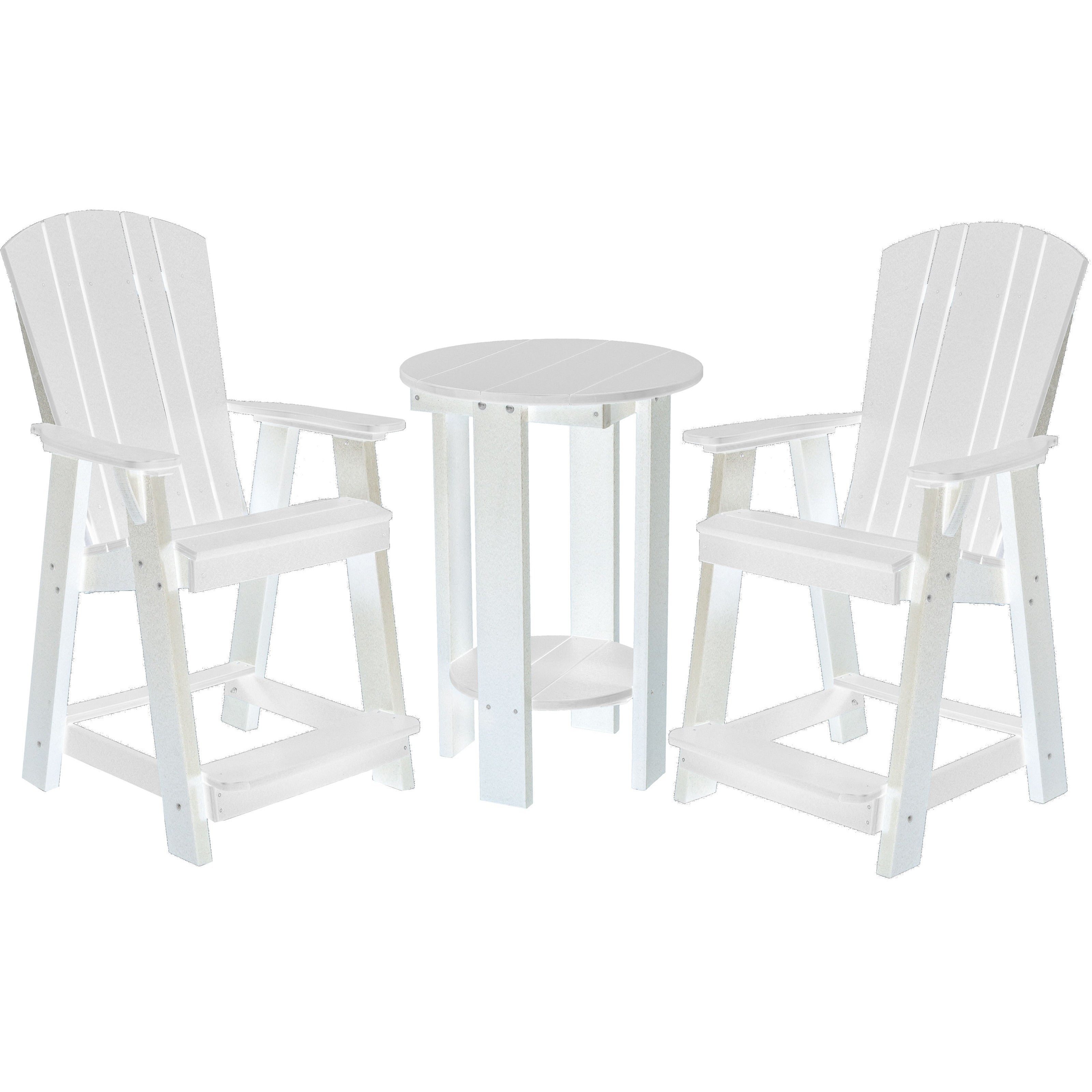 polywood furniture, patio furniture, bistro set, counter chairs, counter table set, poly resin furniture, polywood, duraweather poly, berlin gardens, sister bay furniture, recycled furniture, poly furniture, poly, outdoor furniture