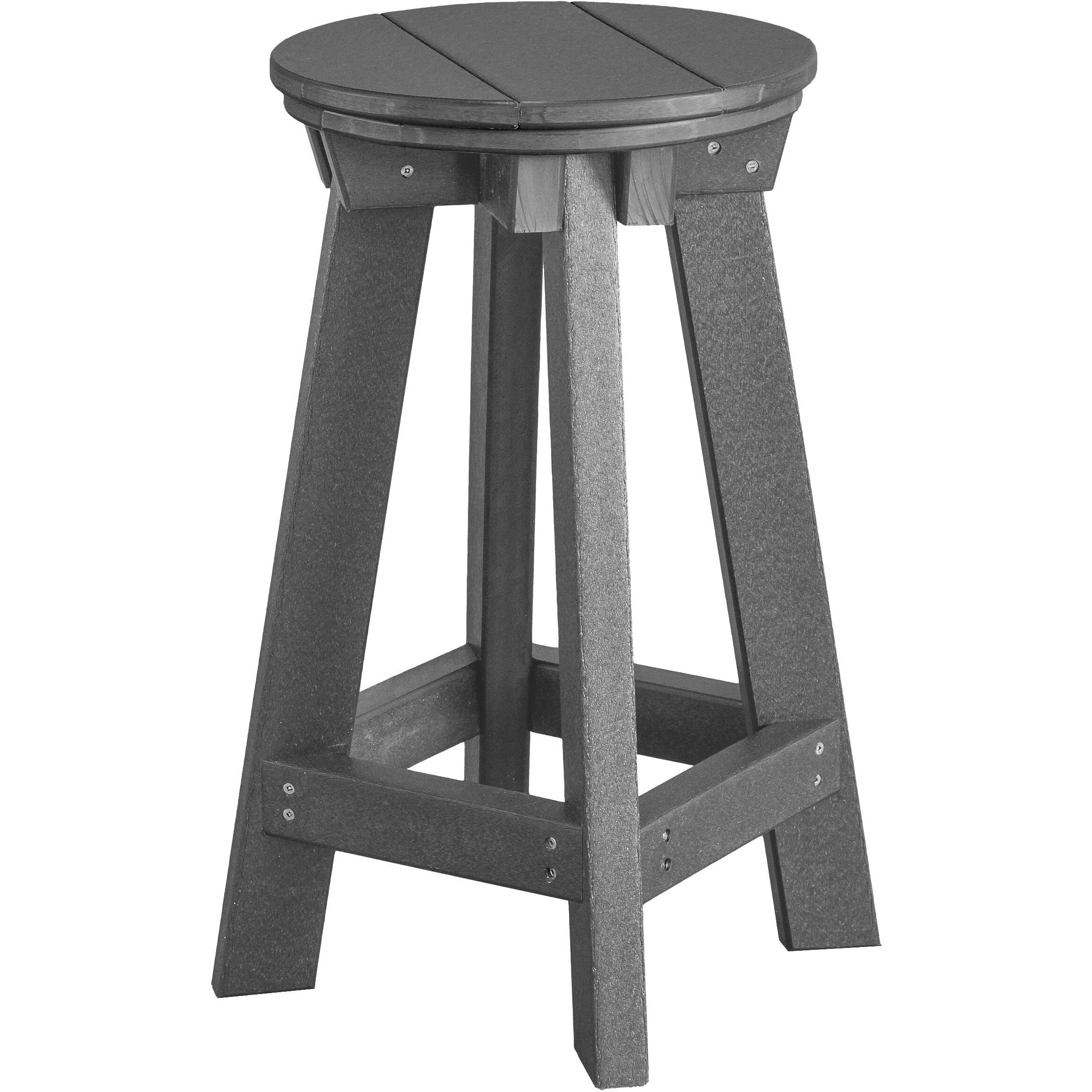 duraweather polywood outdoor patio furniture counter bar stool