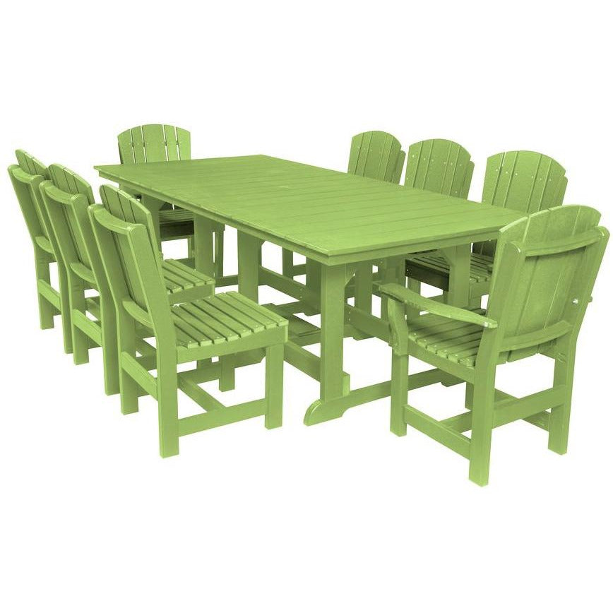 9-Piece Plantation Dining Table Set