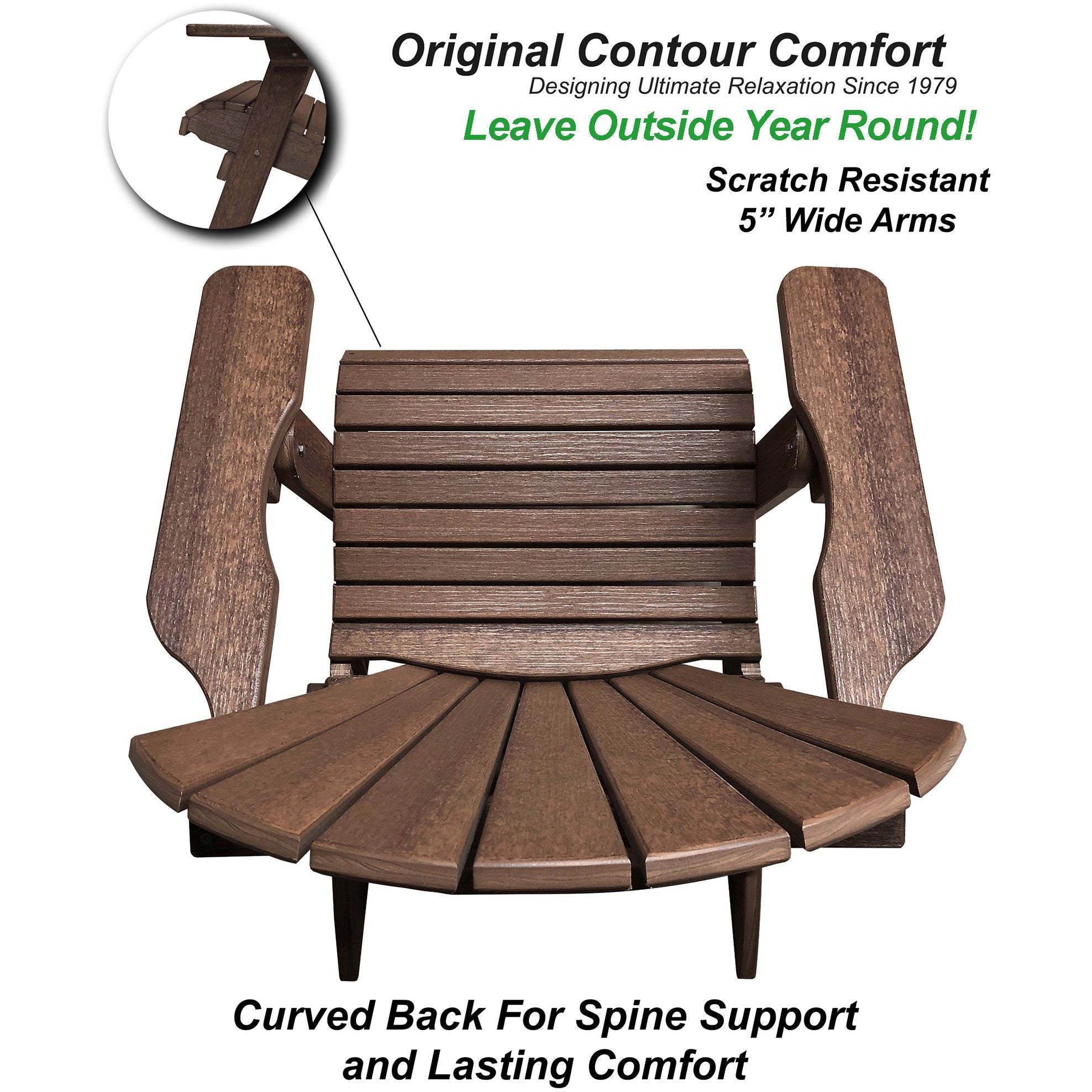 Folding Adirondack Chair King Size