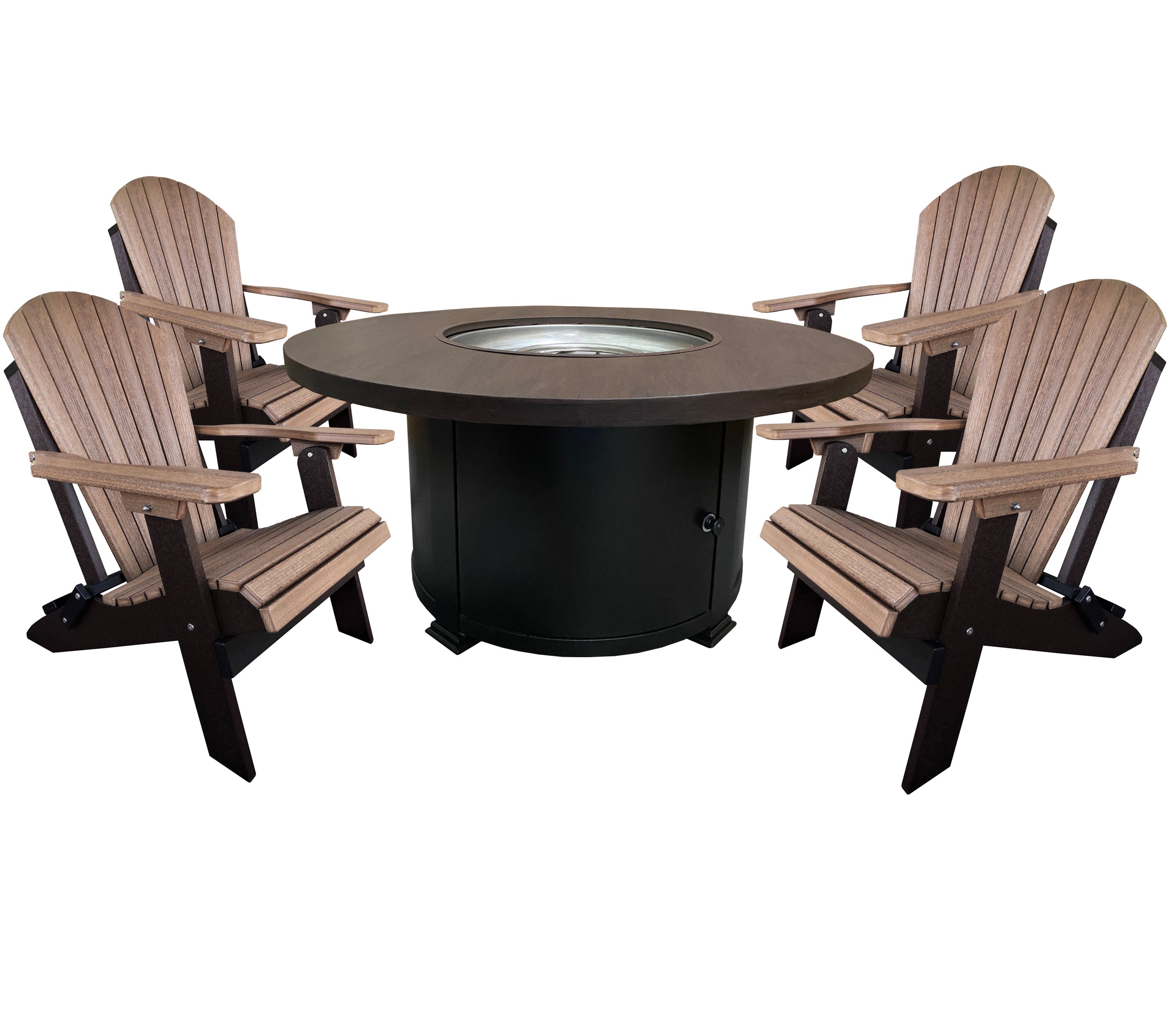 Ultimate 48"rd Classic Outdoor Fire Pit Package