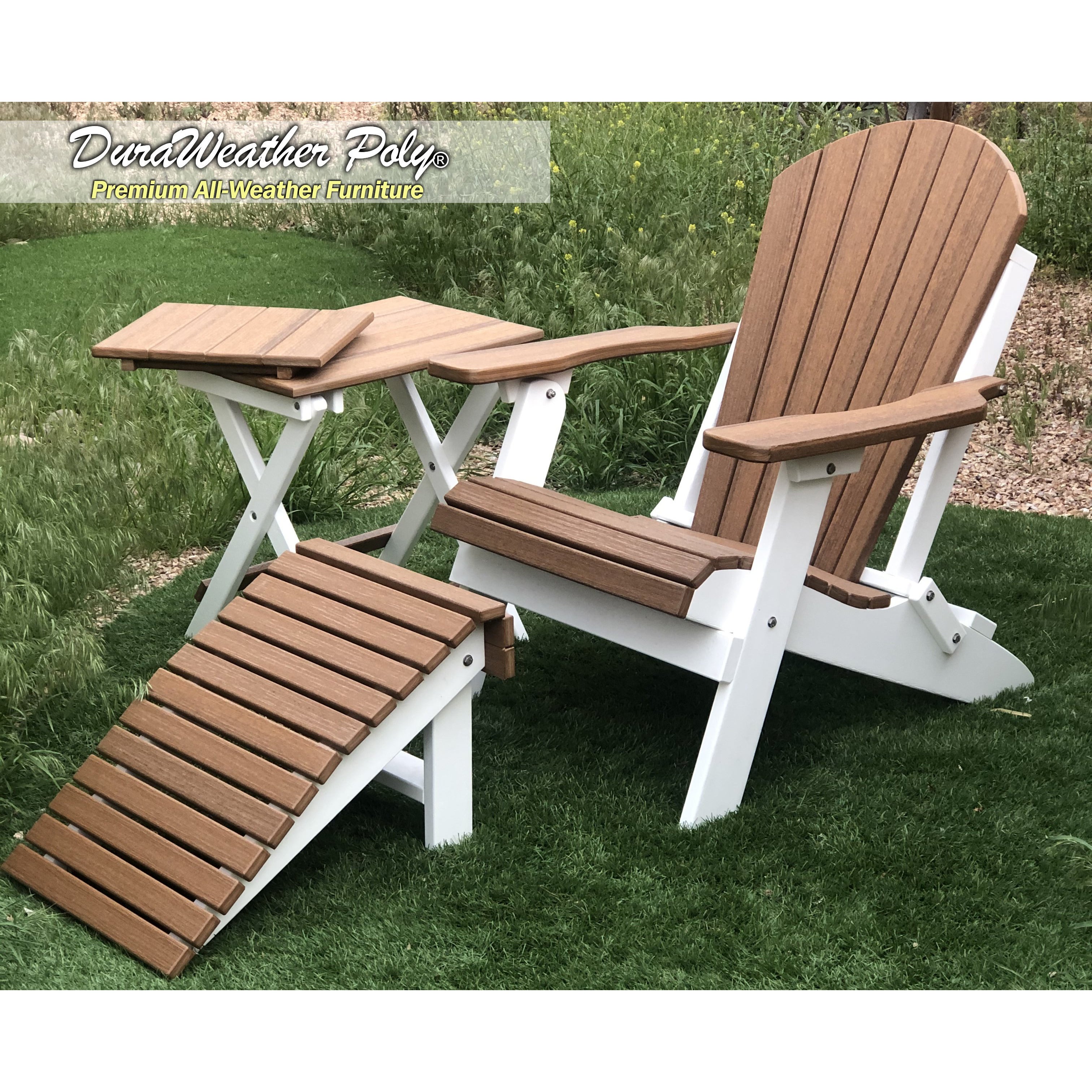 Universal Folding Ottoman Footrest - Ships Fully Assembled