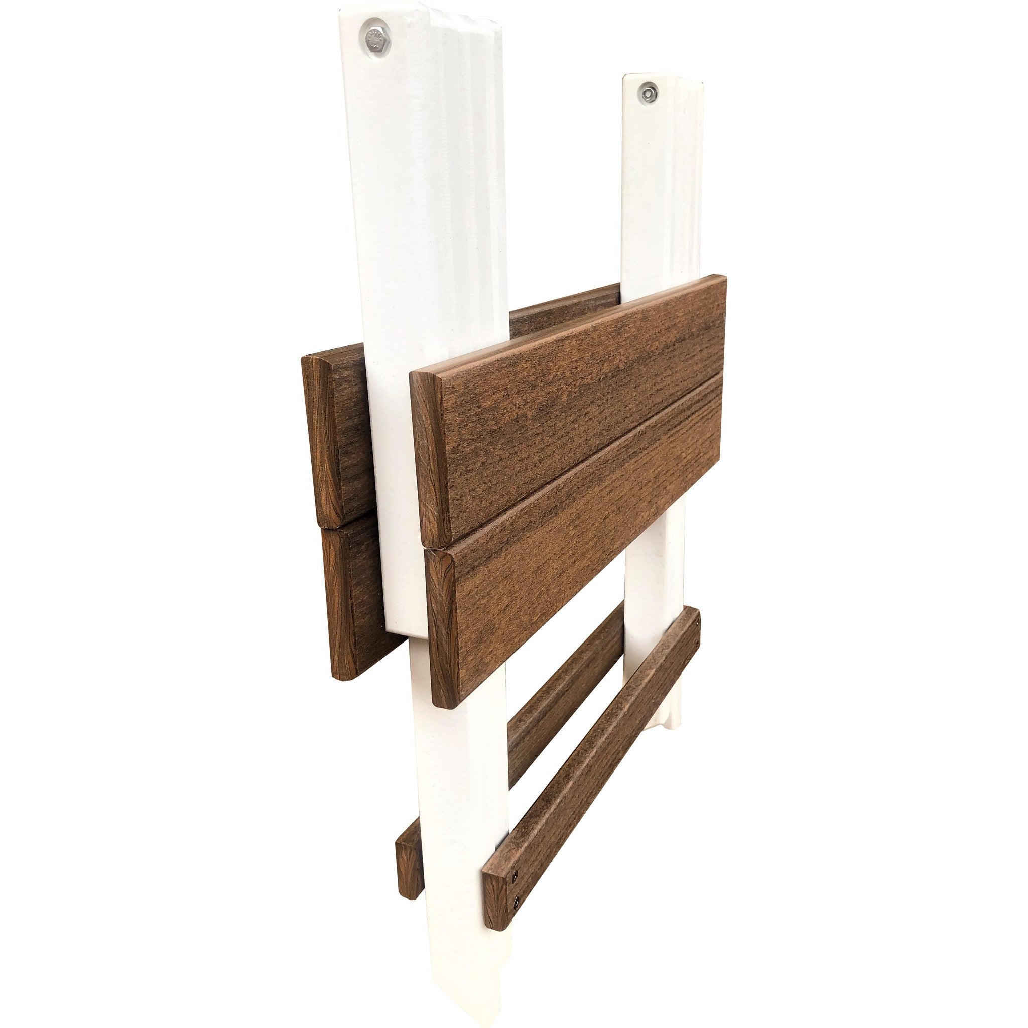 Set of 2 - Unwind Edition King Size Folding Adirondack Chairs With Built In Cupholders + 1 Folding End Table With Removable Tray