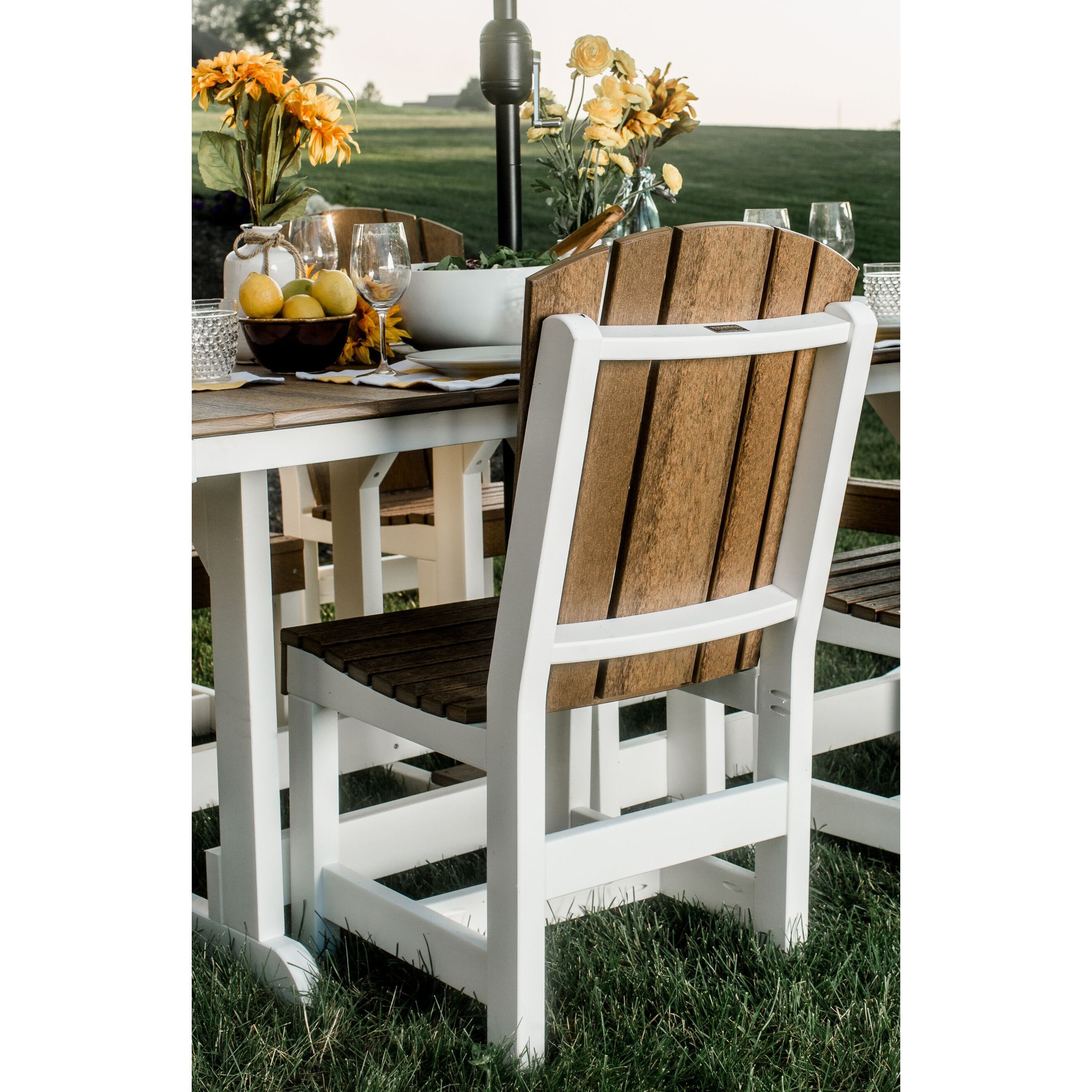 9-Piece Plantation Dining Table Set