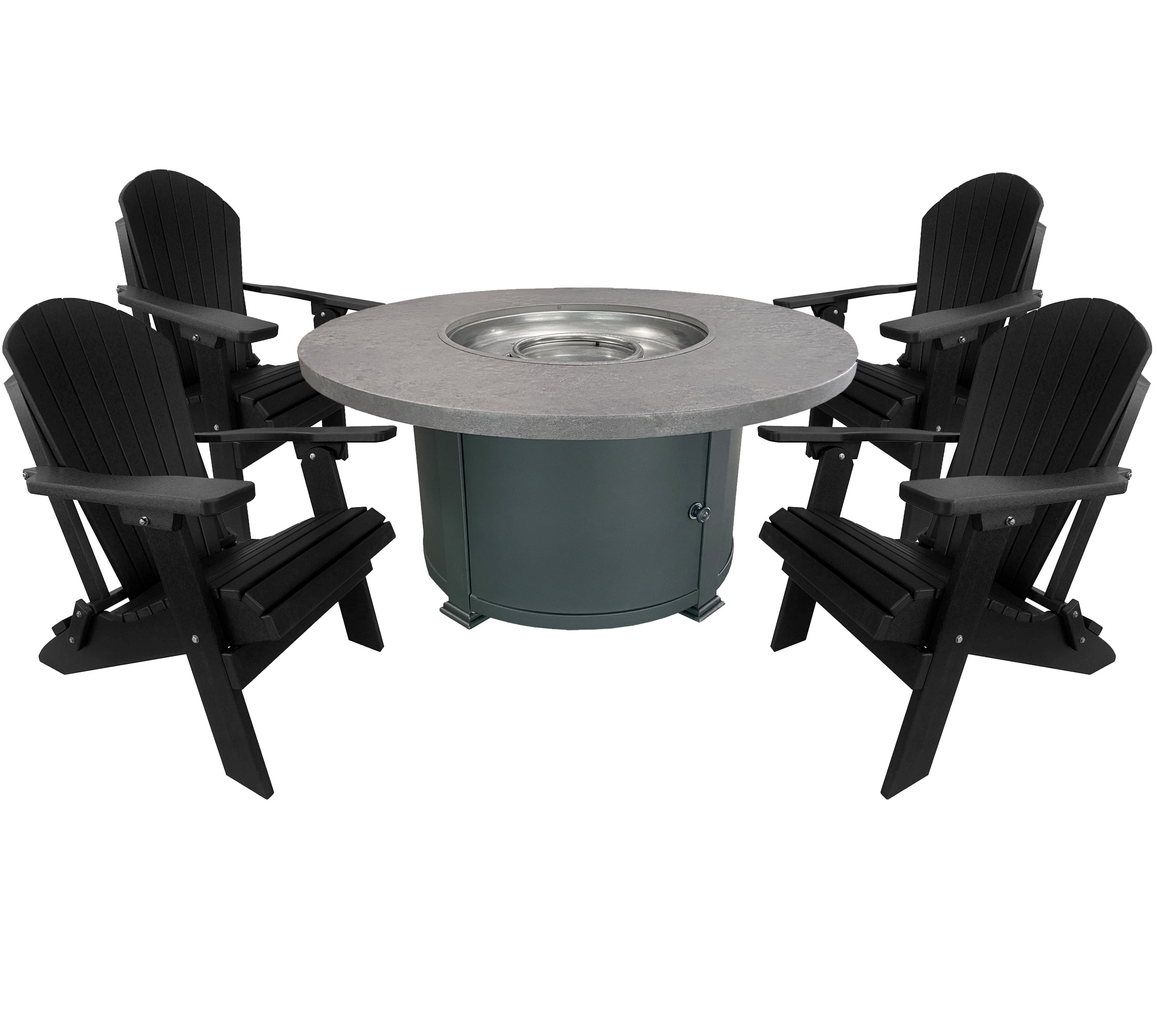 Ultimate 48"rd Classic Outdoor Fire Pit Package