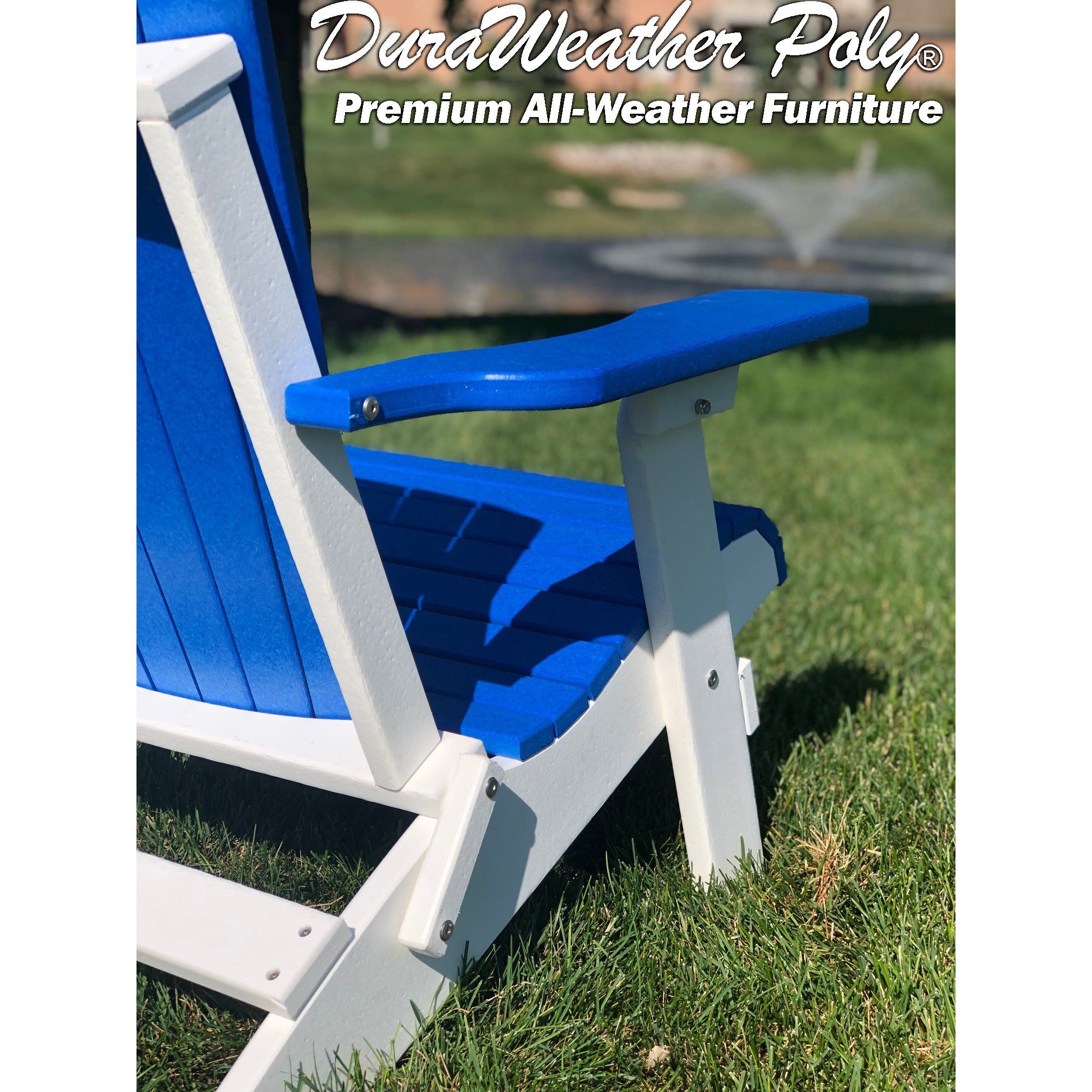 Set of 12 Folding Adirondack Chairs King Size