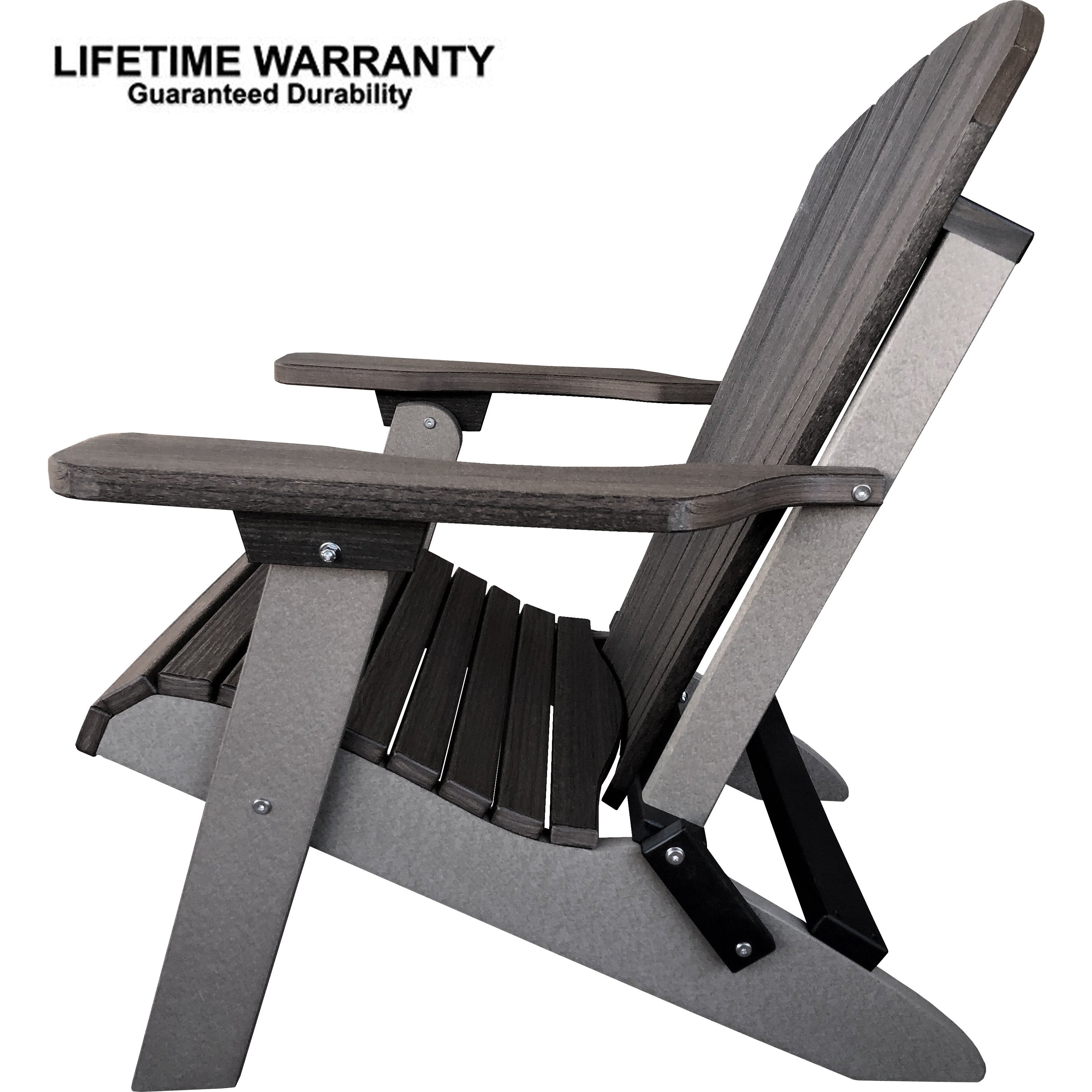 Set of 8 Signature Series Folding Adirondack Chairs King Size