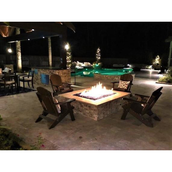 Folding Adirondack Chairs Set of 4 King-Size