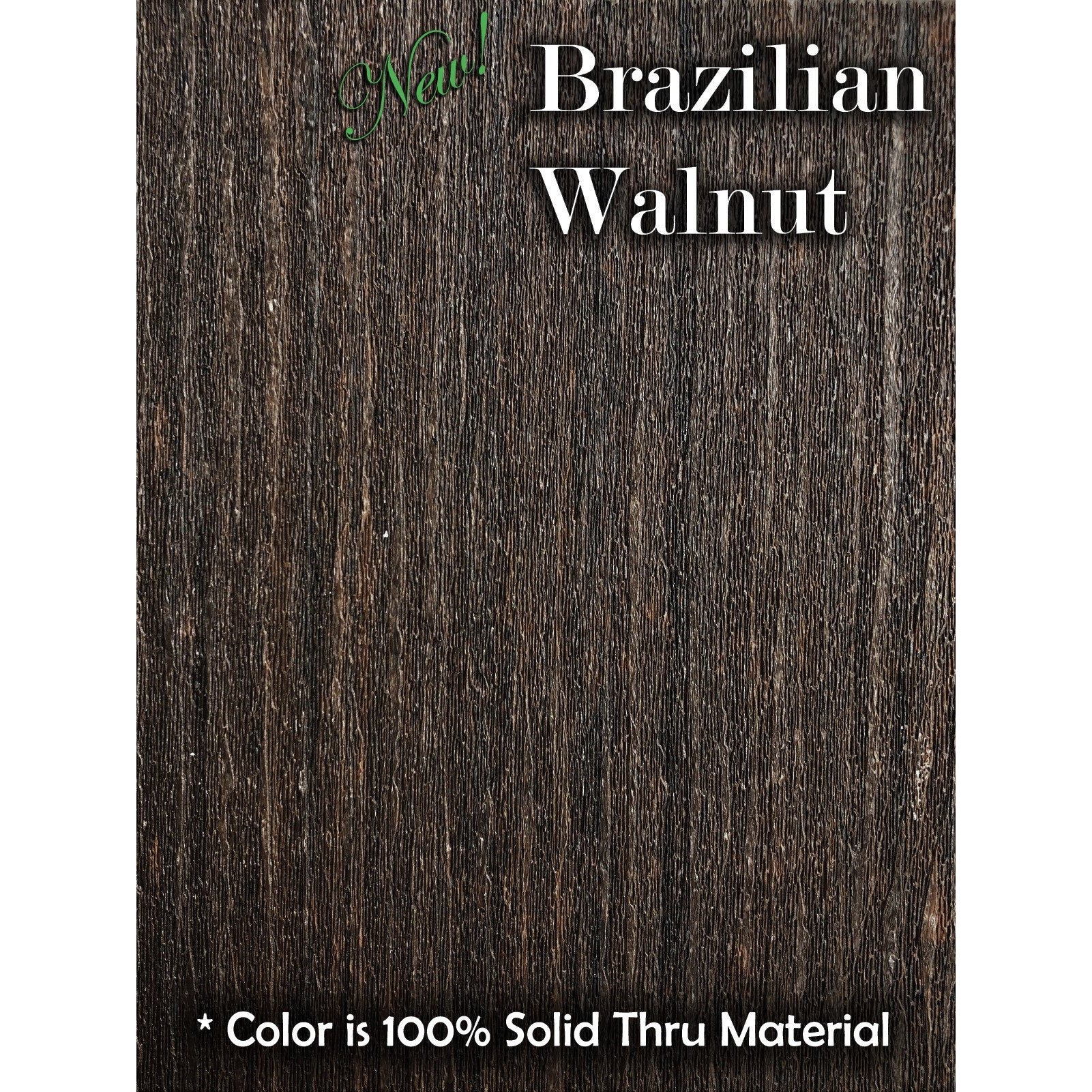 Brazilian Walnut frame sample uv protected