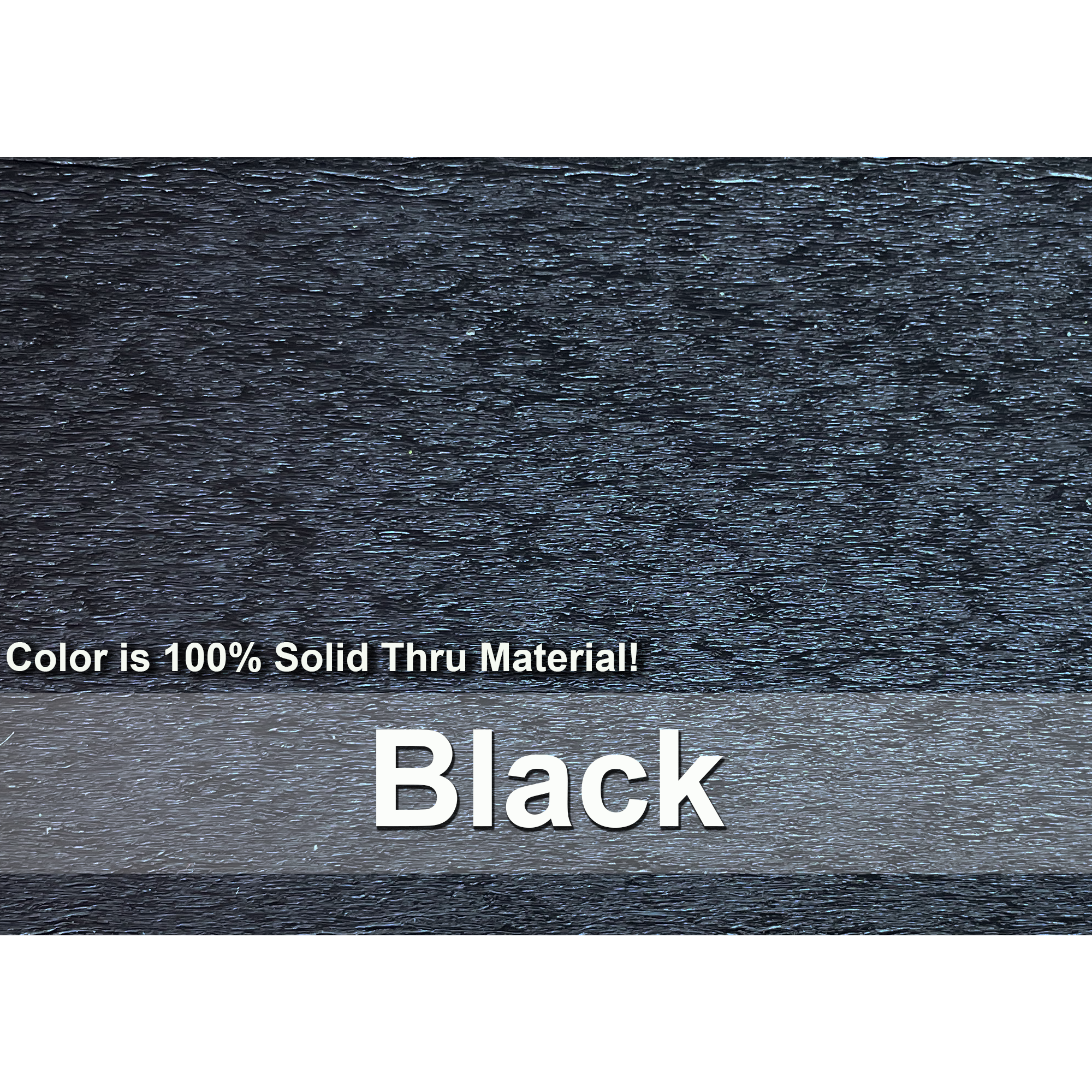 black frame sample uv protected poly wood