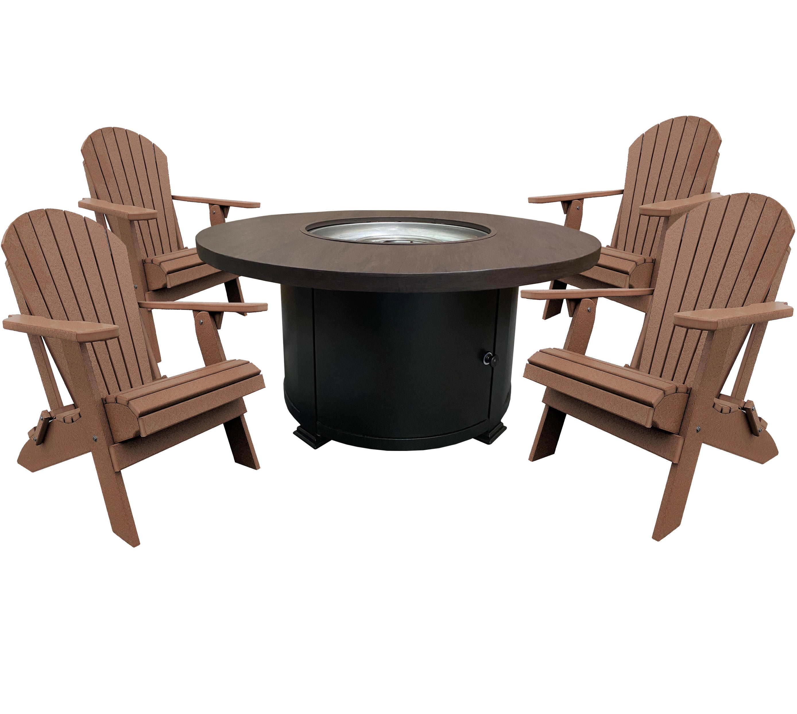 Ultimate 48"rd Classic Outdoor Fire Pit Package