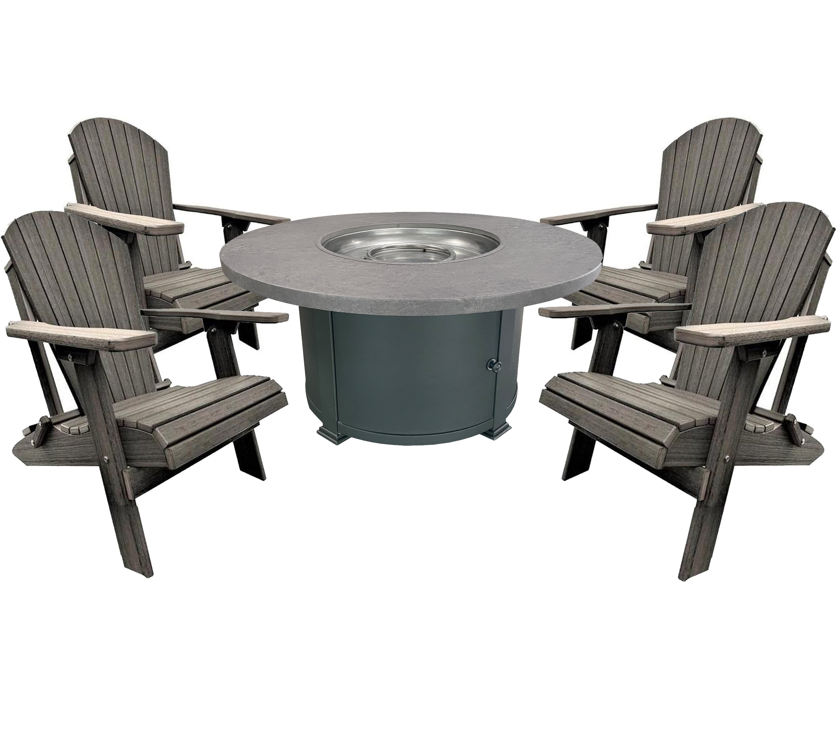 Ultimate 48"rd Classic Outdoor Fire Pit Package