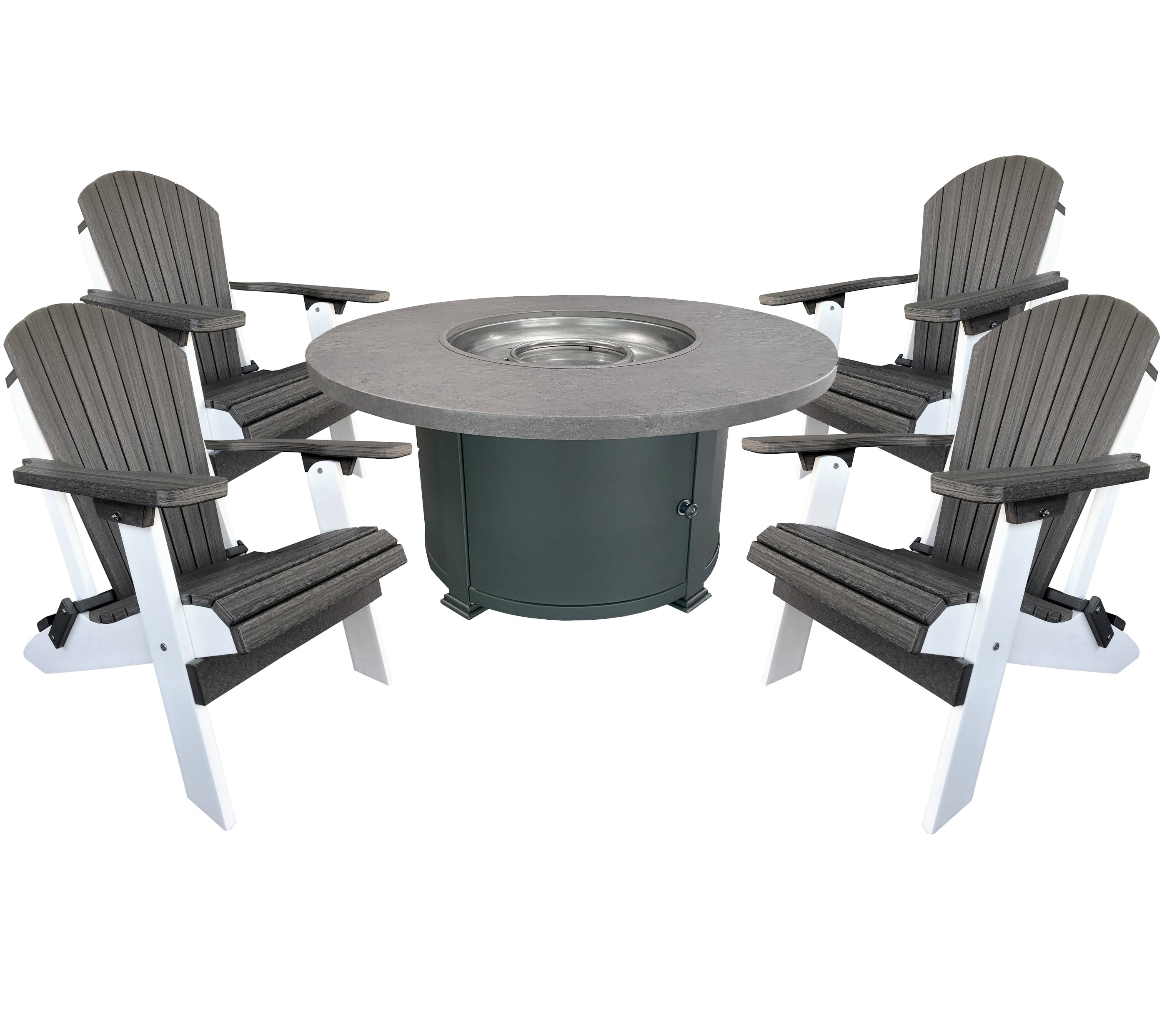 Ultimate 48"rd Classic Outdoor Fire Pit Package