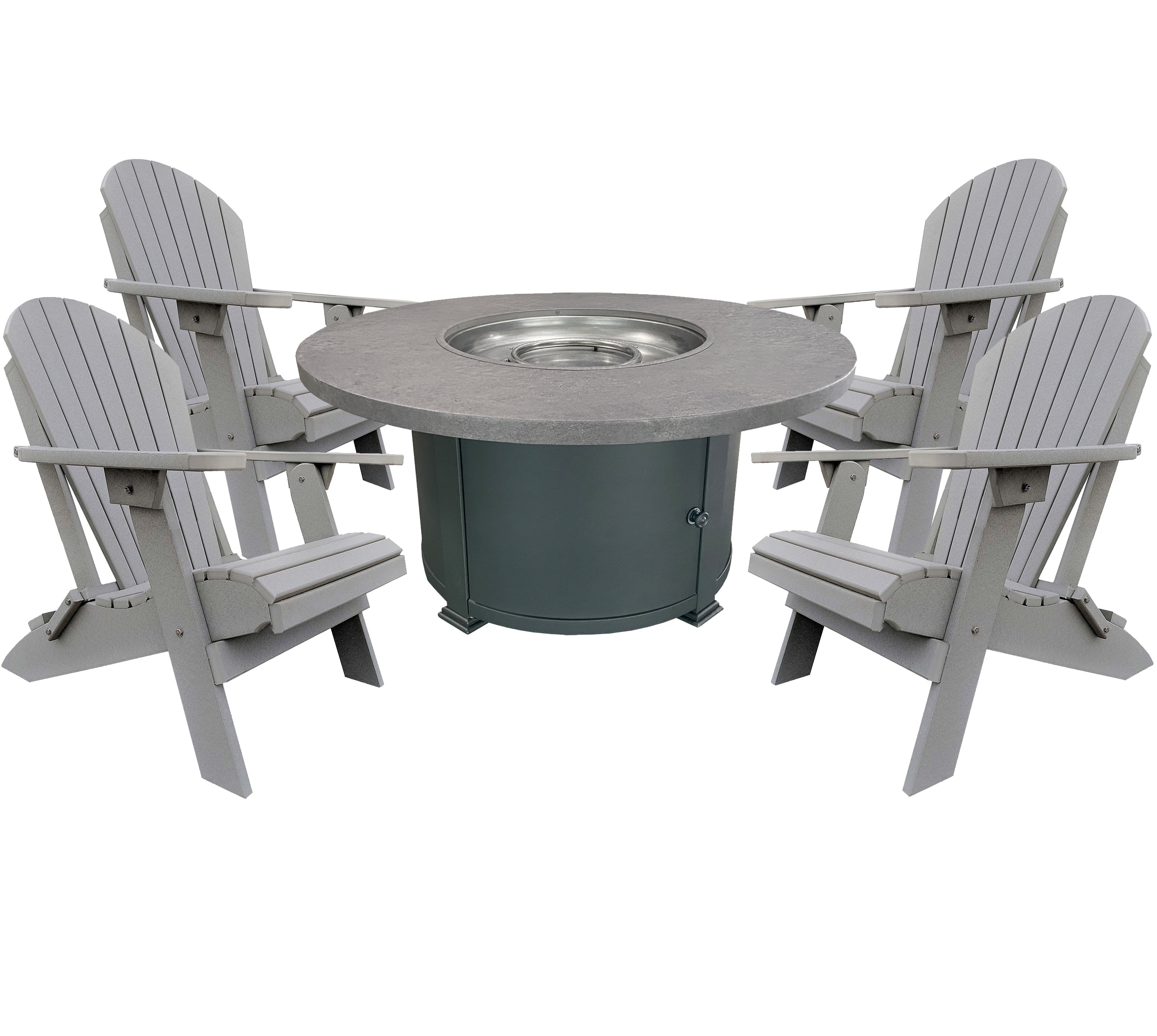 Ultimate 48"rd Classic Outdoor Fire Pit Package