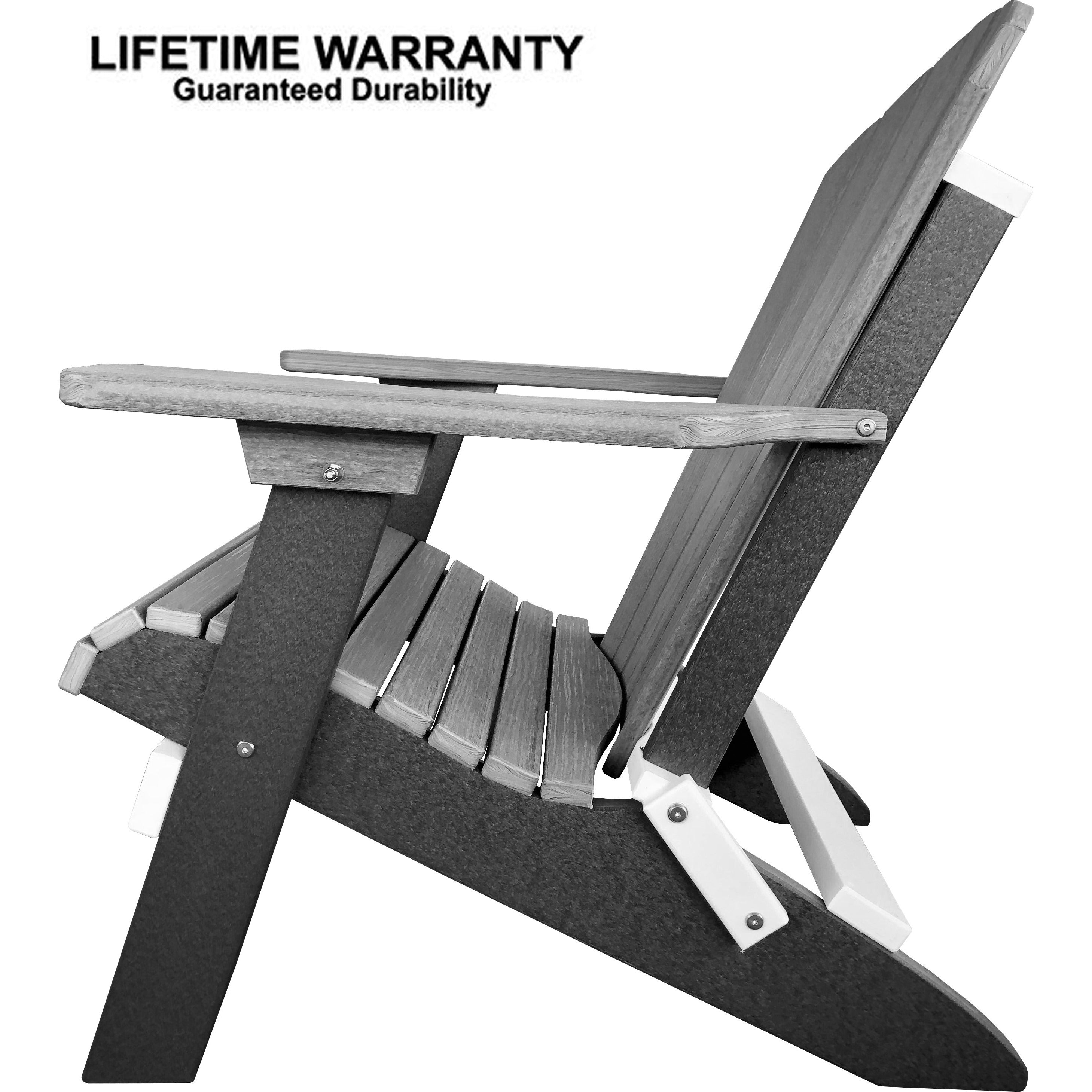 Set of 8 Signature Series Folding Adirondack Chairs King Size