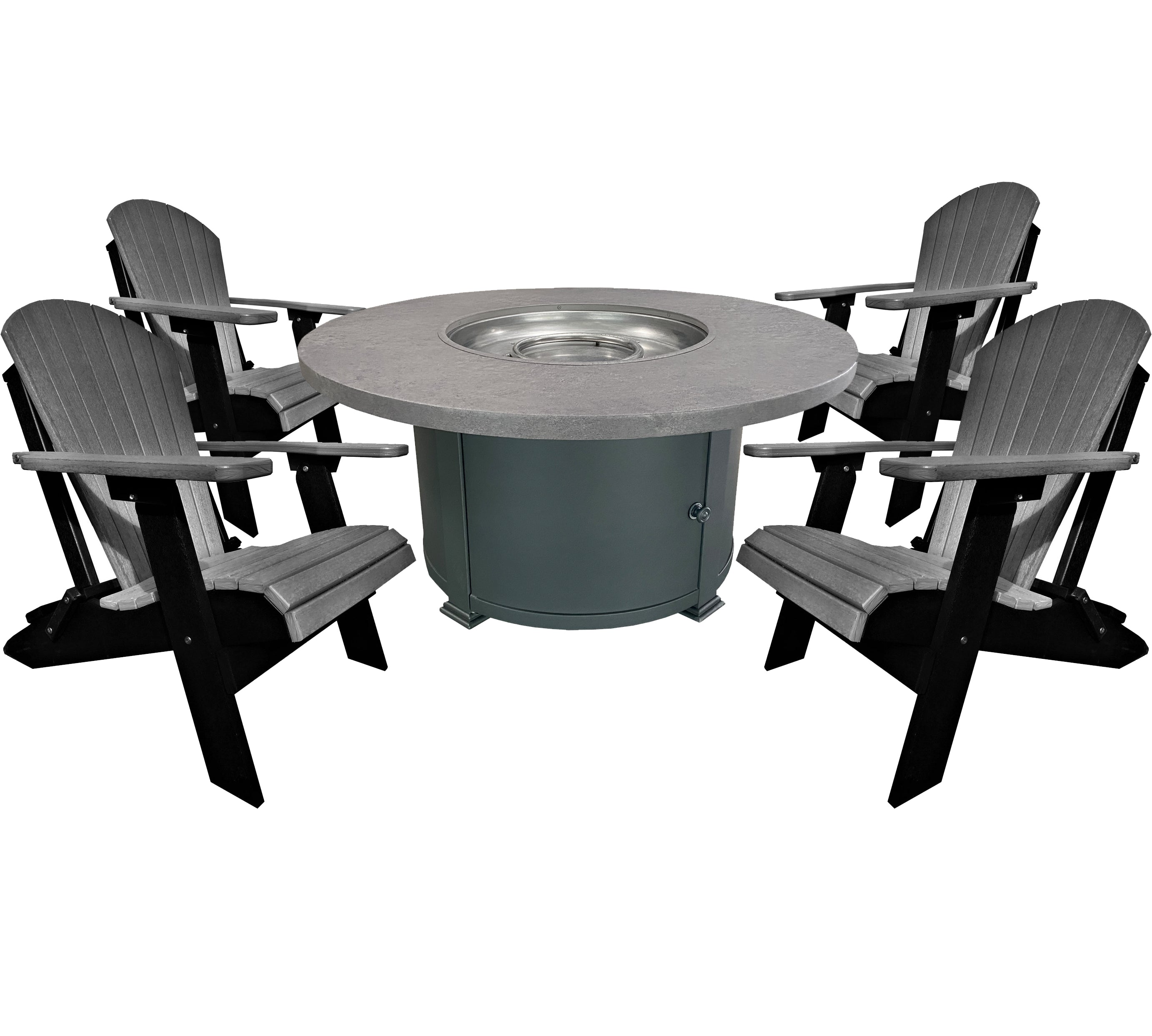 Ultimate 48"rd Classic Outdoor Fire Pit Package
