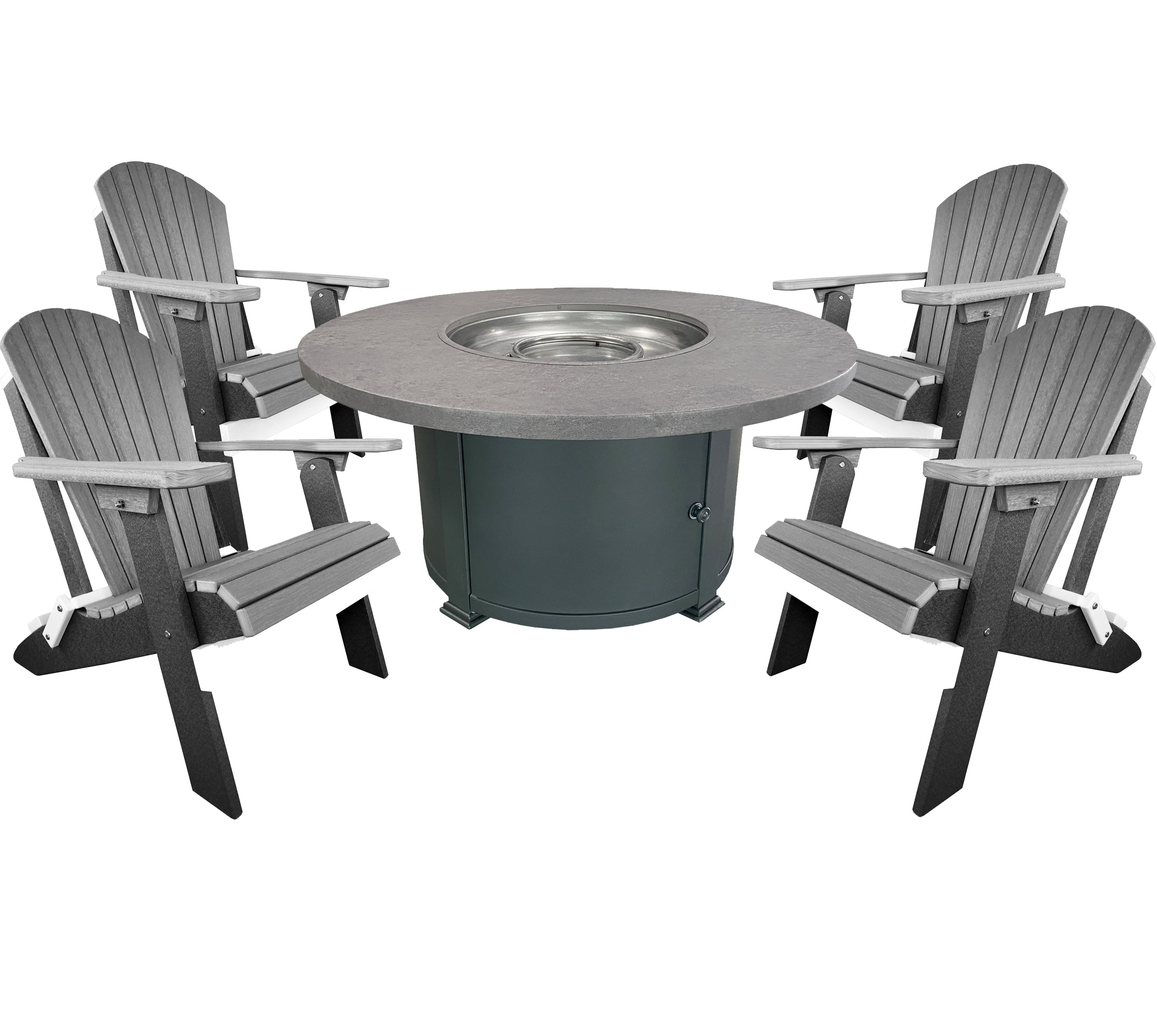 Ultimate 48"rd Classic Outdoor Fire Pit Package