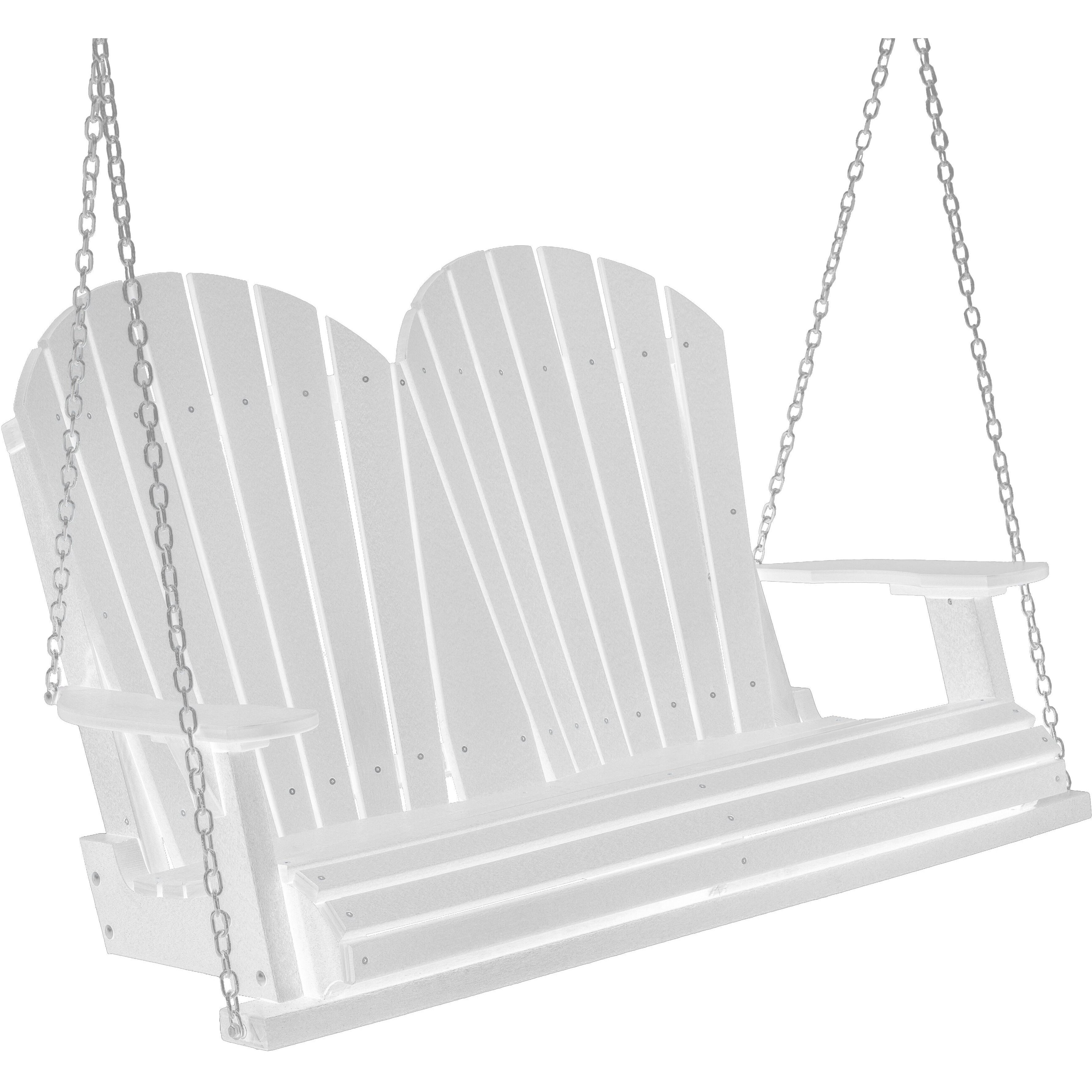 polywood furniture, polywood swing, porch swing, adirondack chair, duraweather poly, poly lumber sing, patio furniture, outdoor furniture