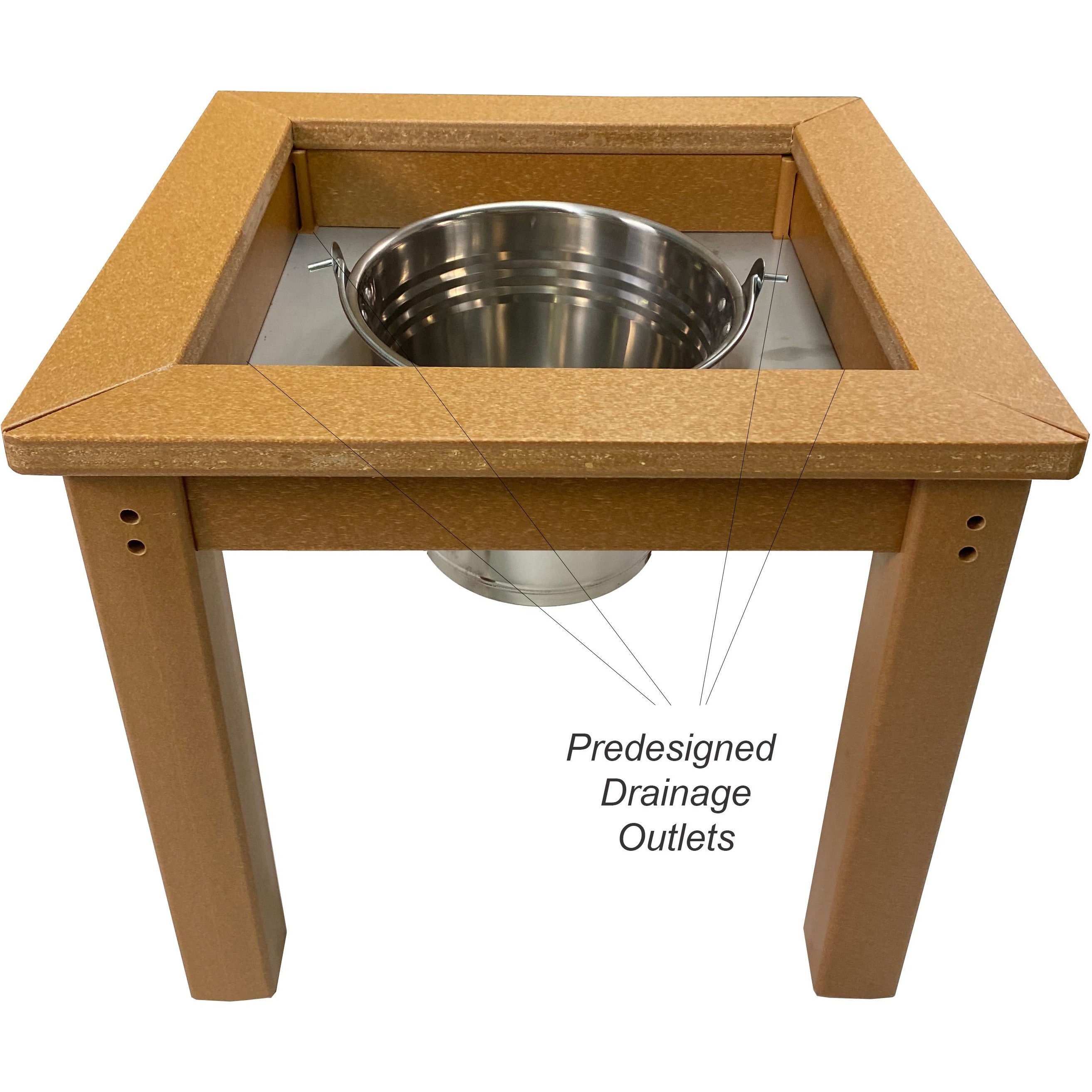 DURAWEATHER POLY® Ice Bucket End Table