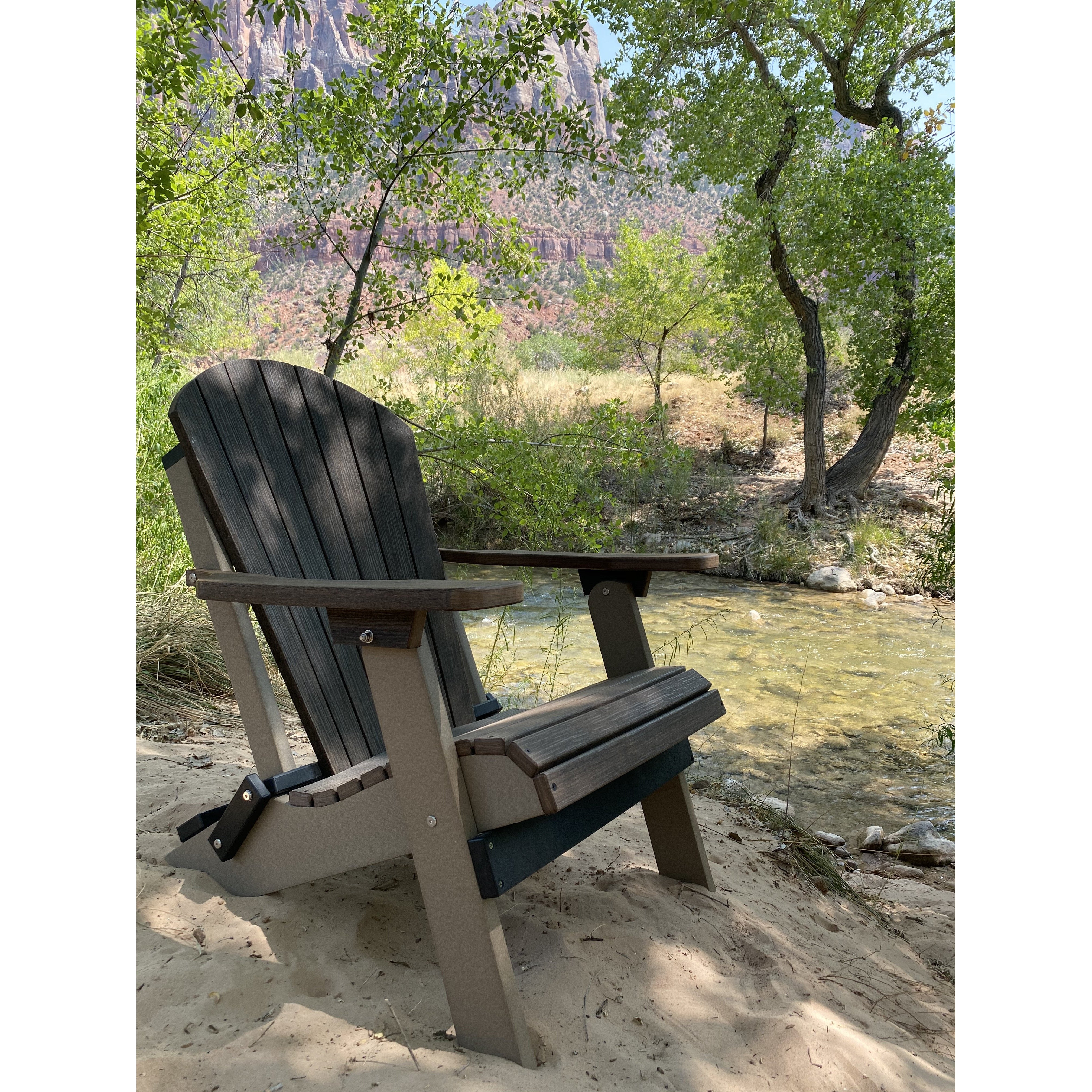 Set of 4 Signature Series Folding Adirondack Chairs King Size