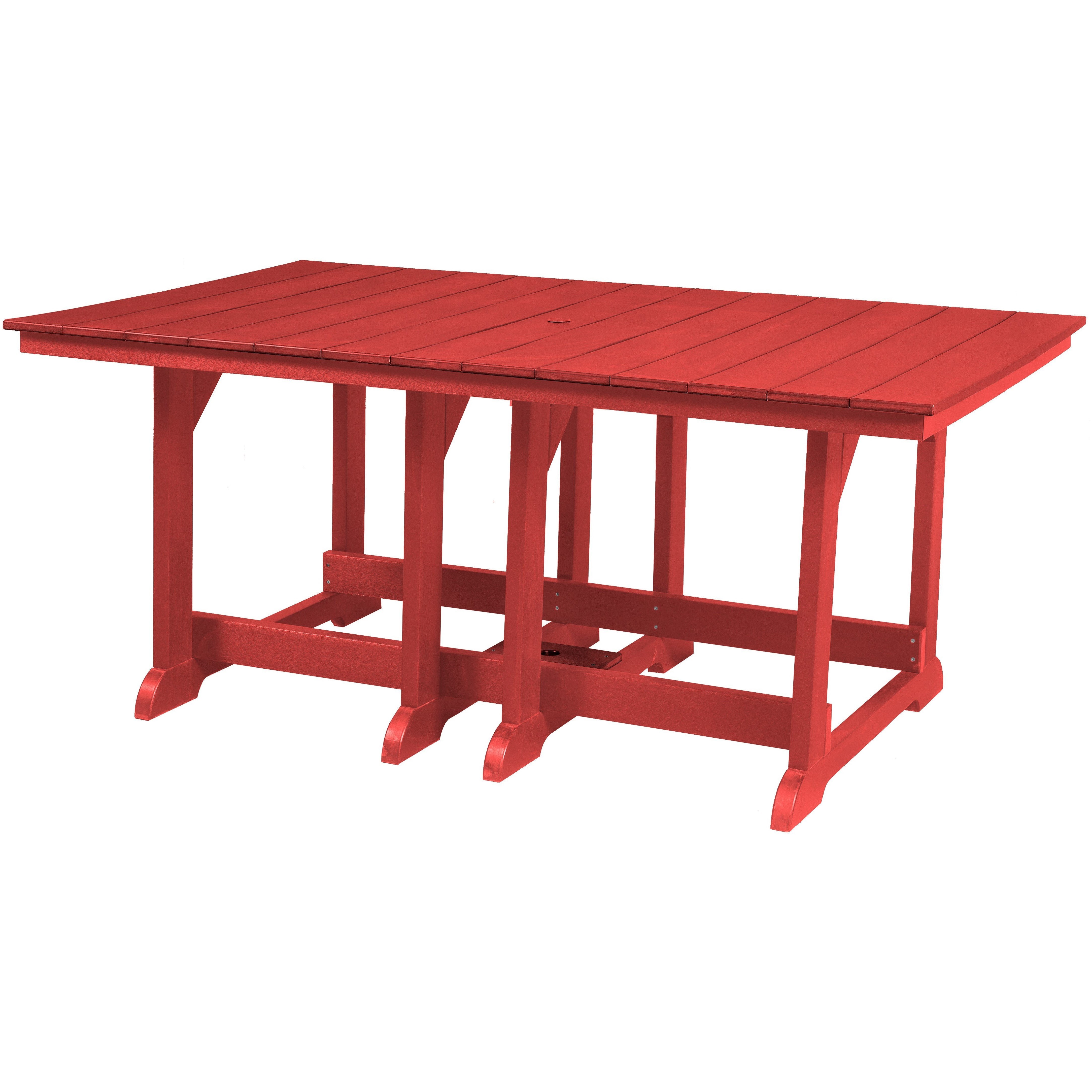 7-Piece Plantation Dining Table Set With All Swivels