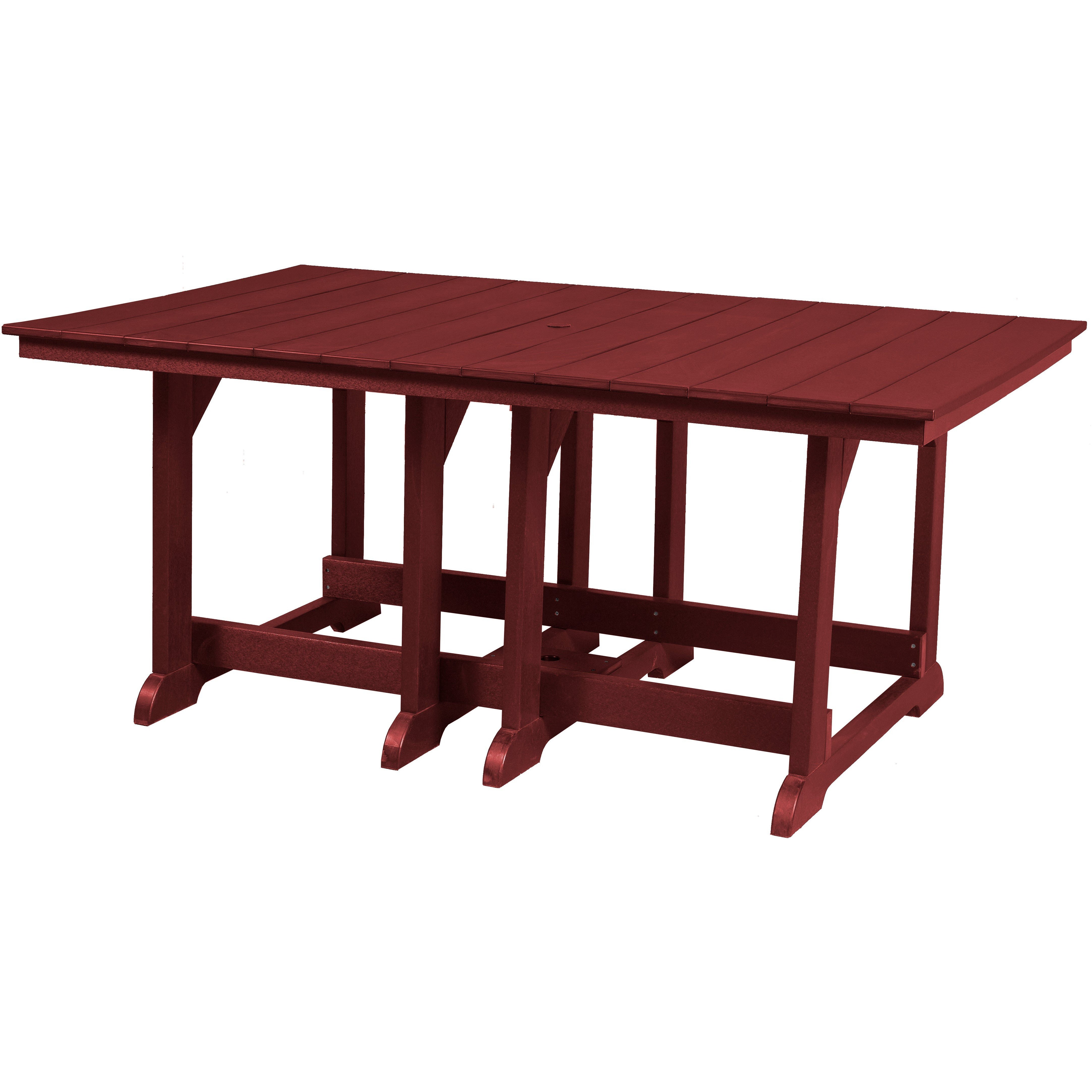 7-Piece Plantation Dining Table Set With All Swivels