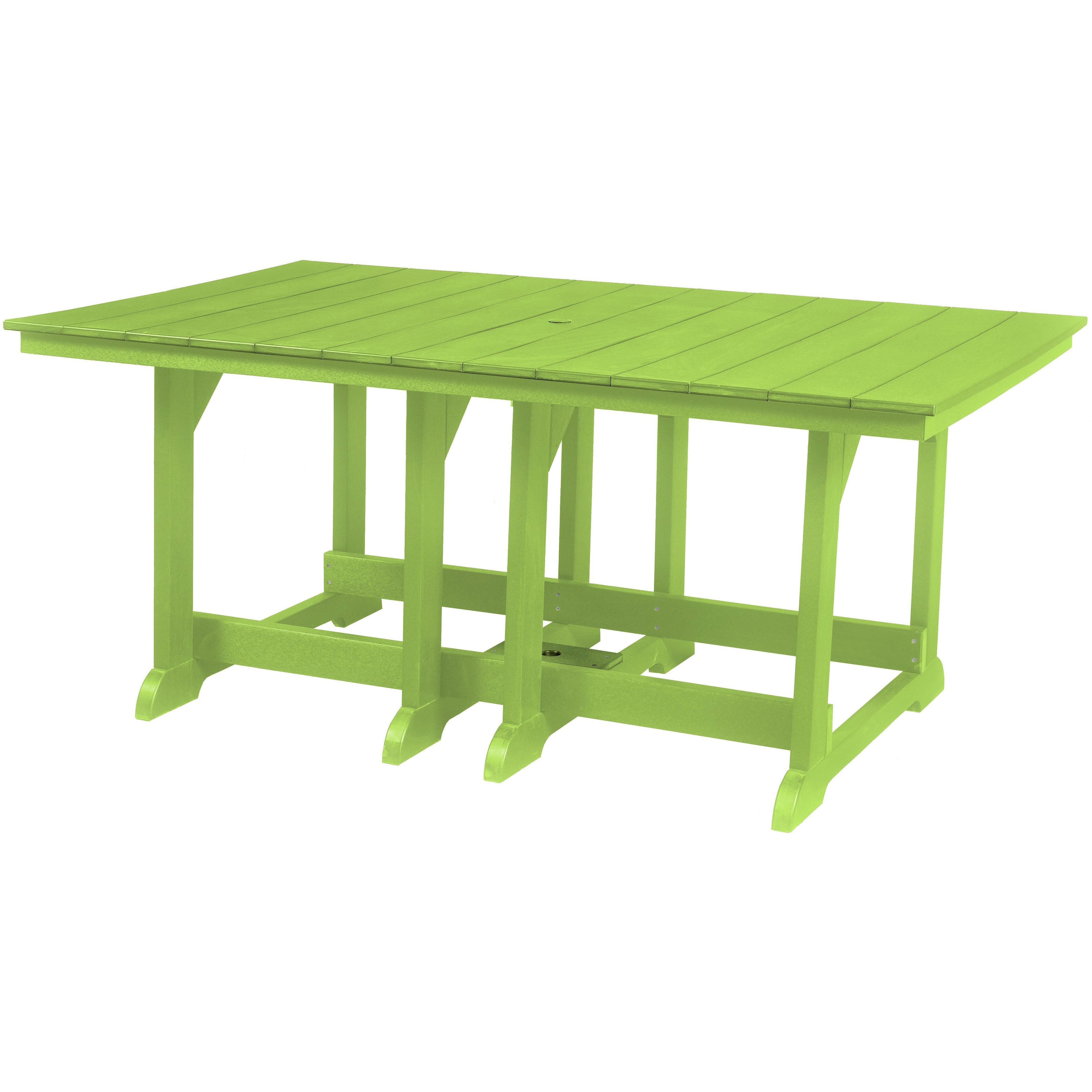 7-Piece Plantation Dining Table Set With All Swivels