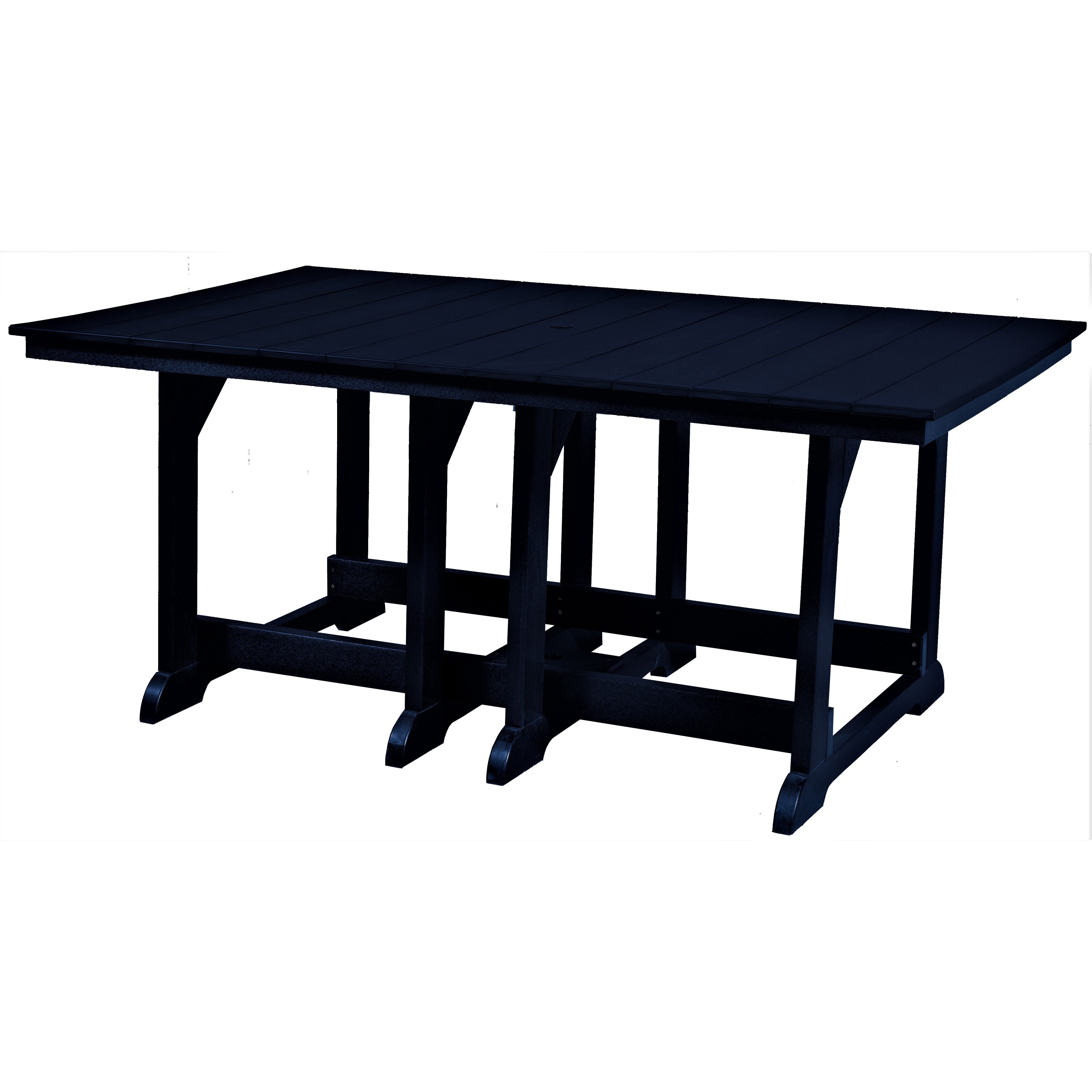 7-Piece Plantation Dining Table Set With All Swivels